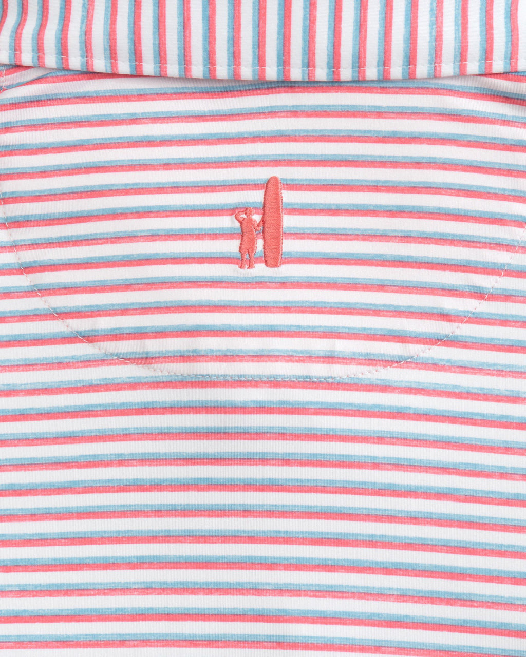Johnnie-O Featherweight Performance Polo - Warwick Stripe