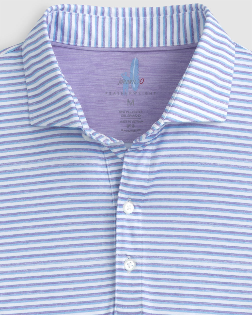 Johnnie-O Featherweight Performance Polo - Warwick Stripe