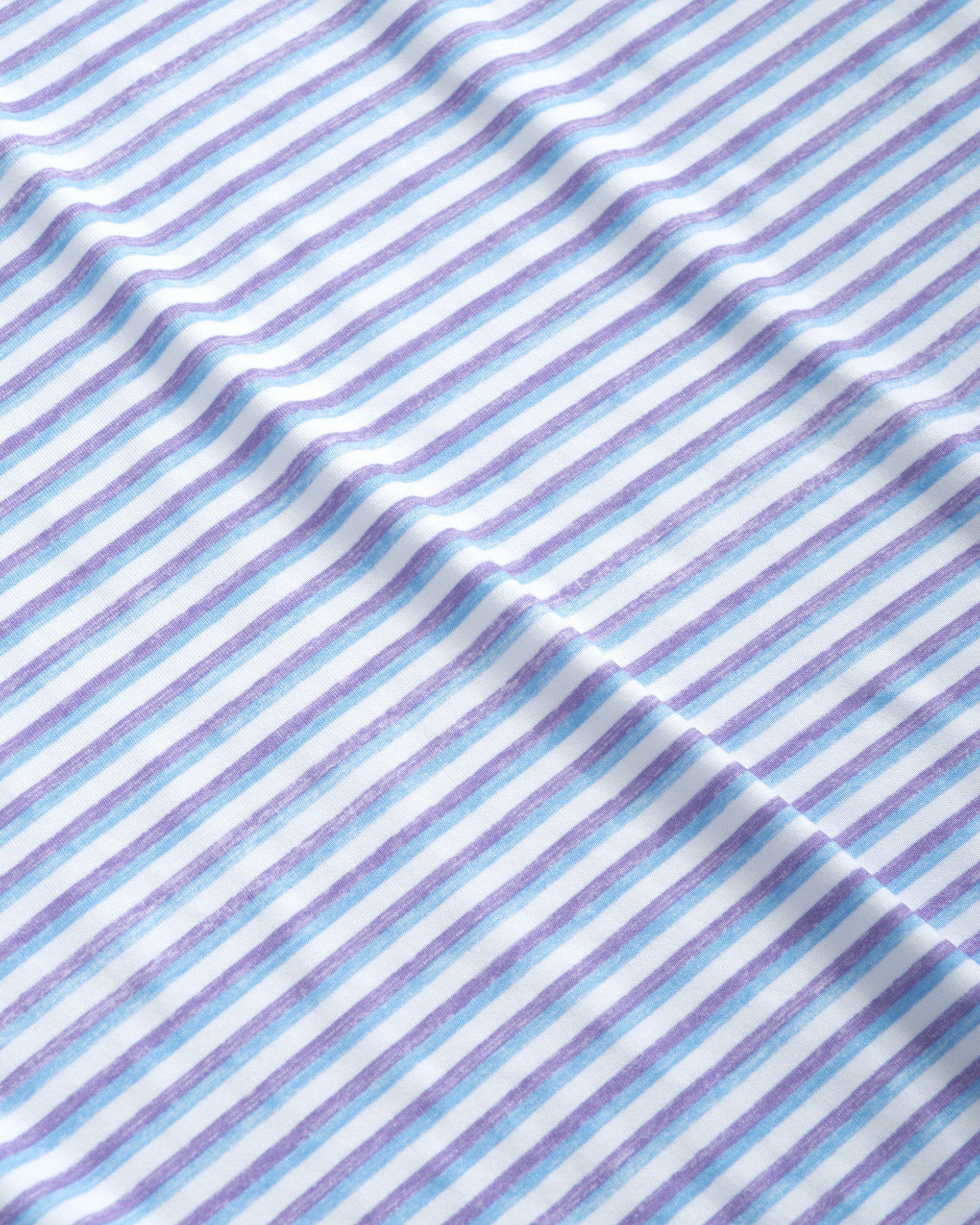 Johnnie-O Featherweight Performance Polo - Warwick Stripe