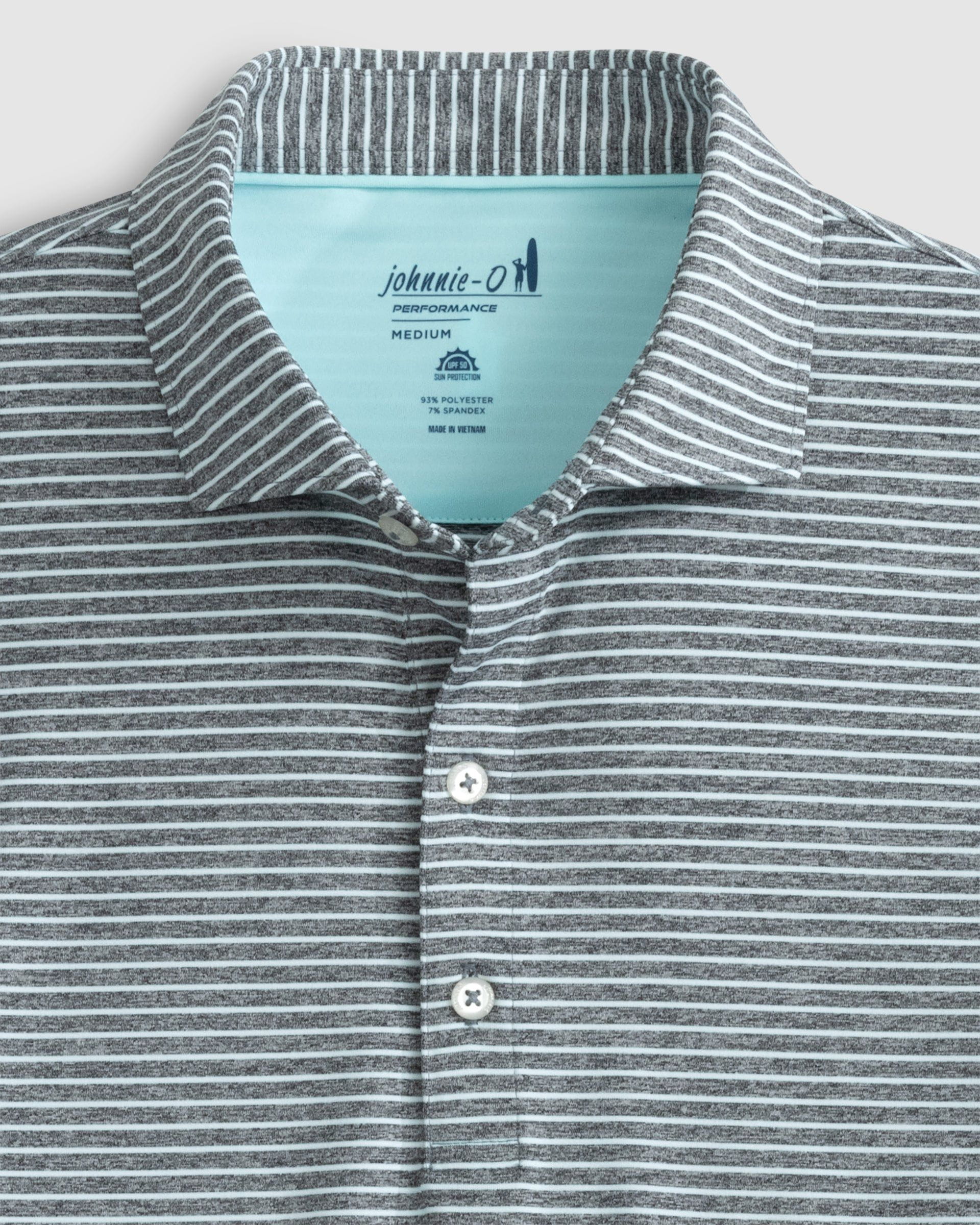 Johnnie-O Performance Jersey Polo - Michael Stripe