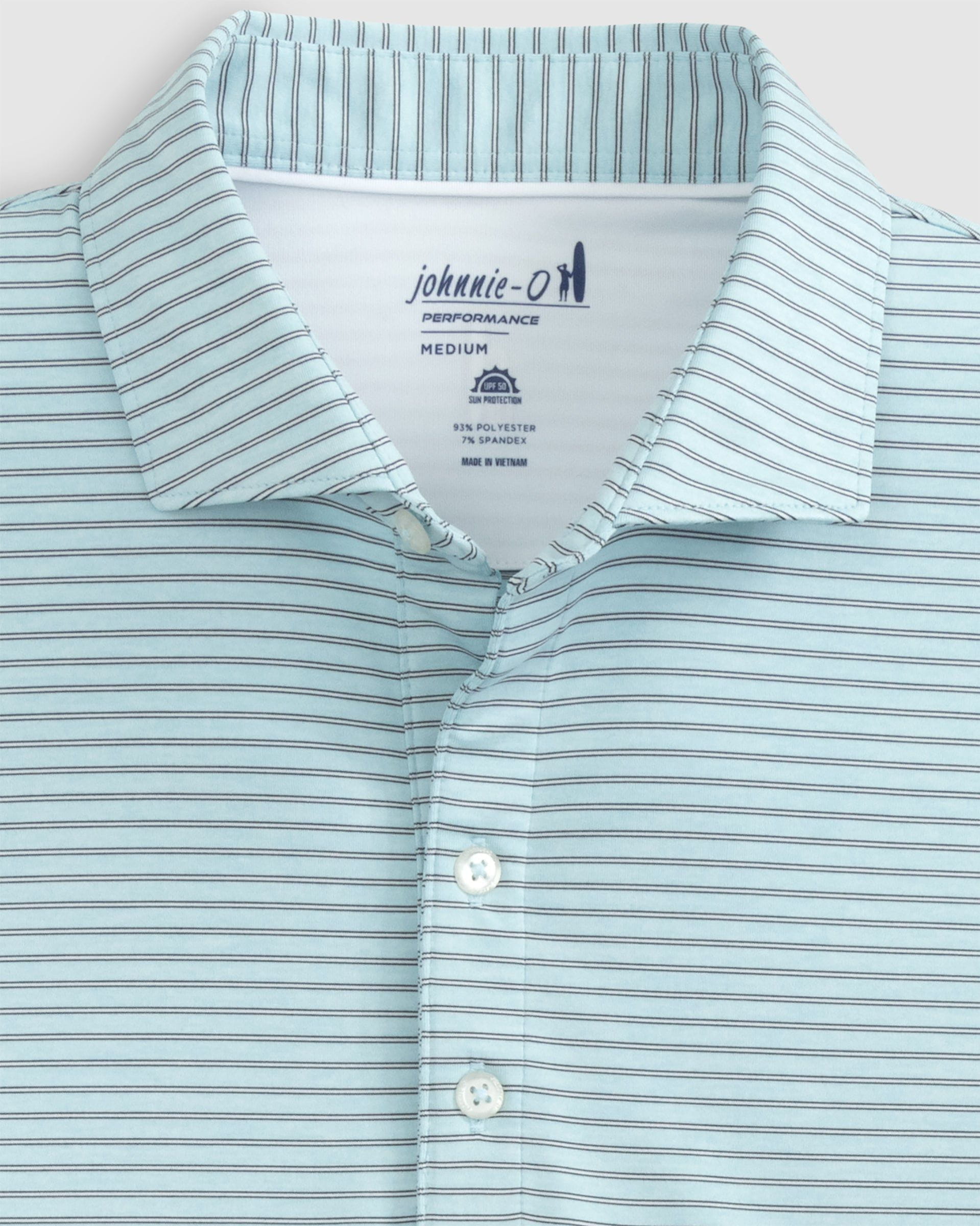 Johnnie-O Performance Jersey Polo - Michael Stripe