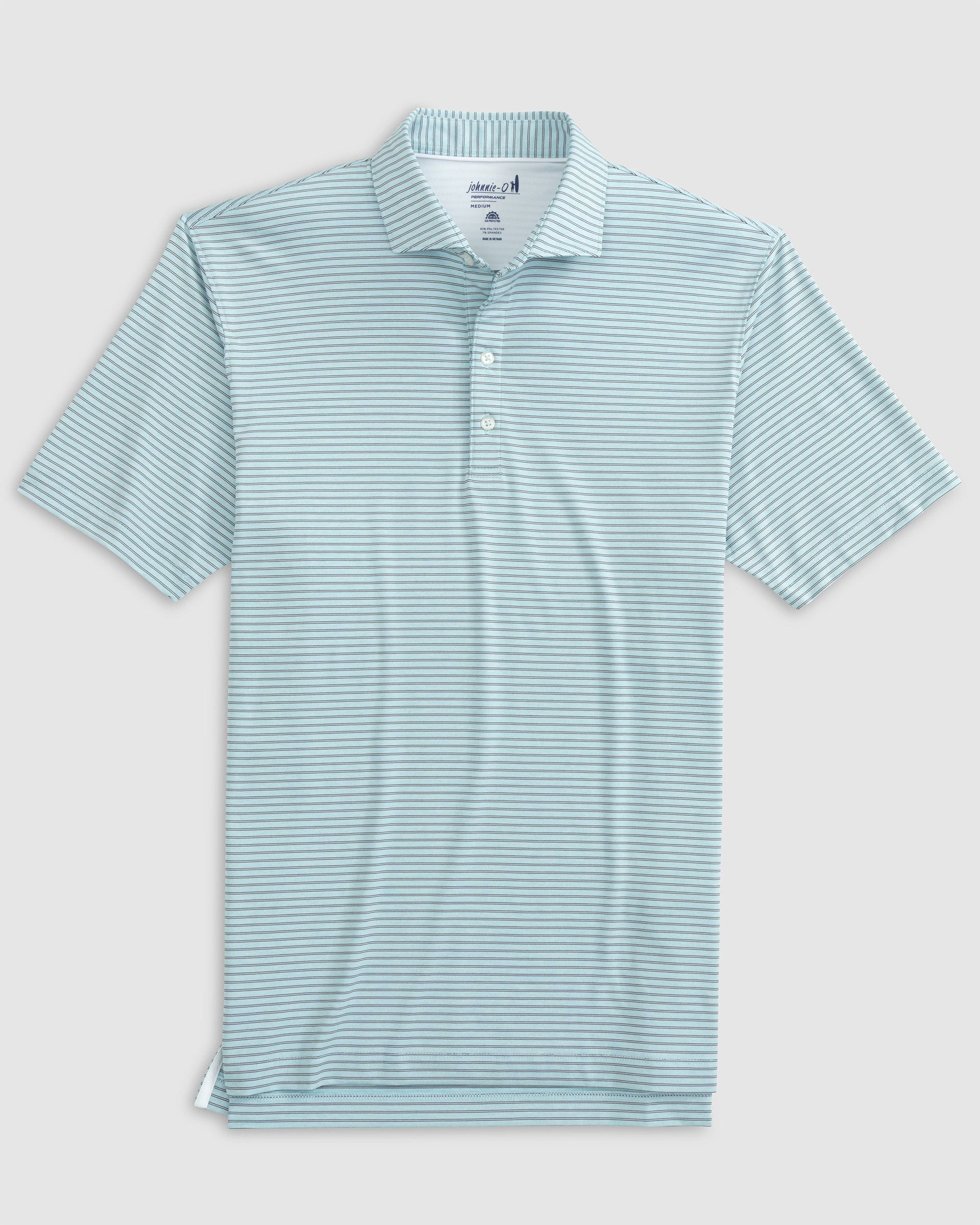 Johnnie-O Performance Jersey Polo - Michael Stripe