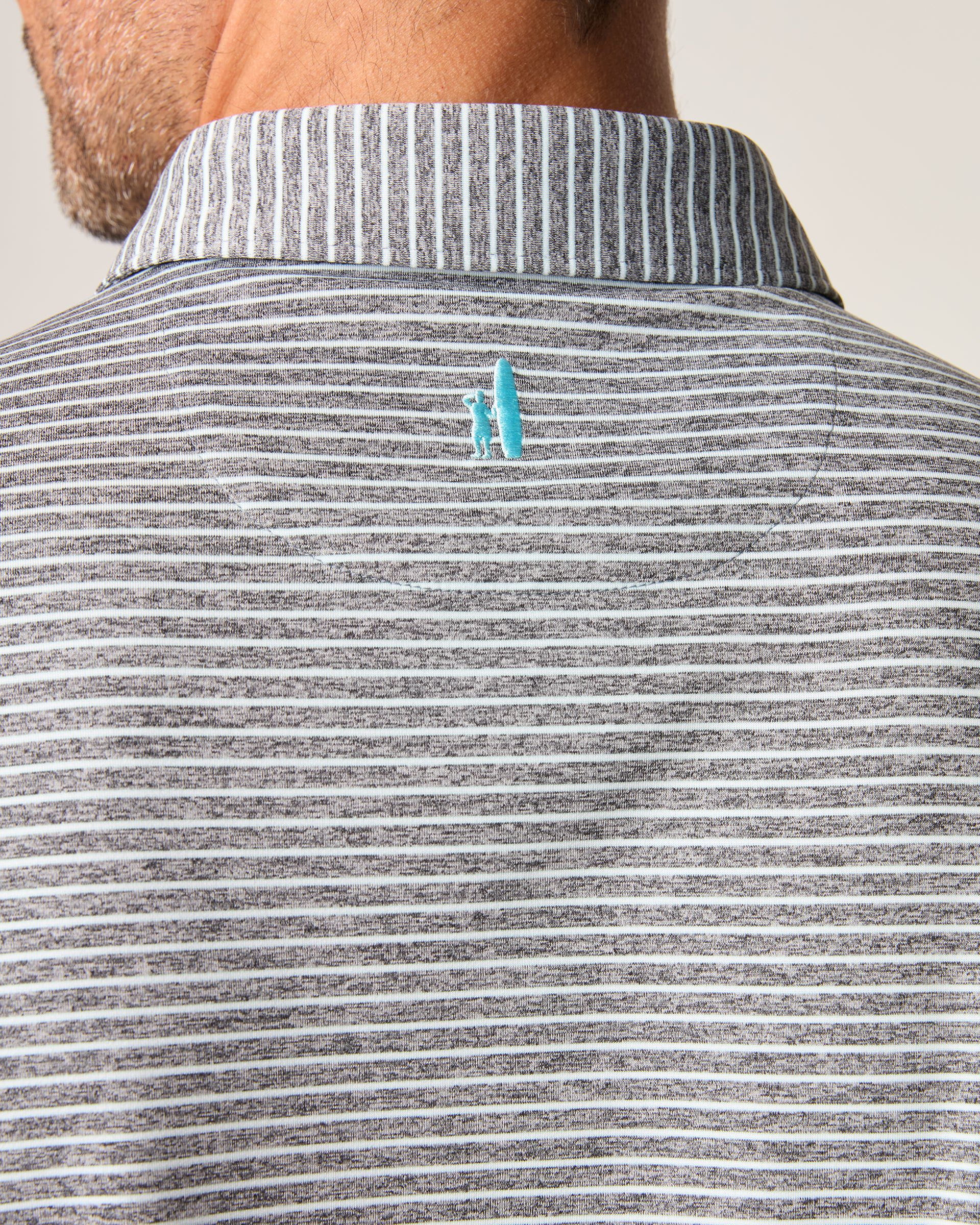 Johnnie-O Performance Jersey Polo - Michael Stripe