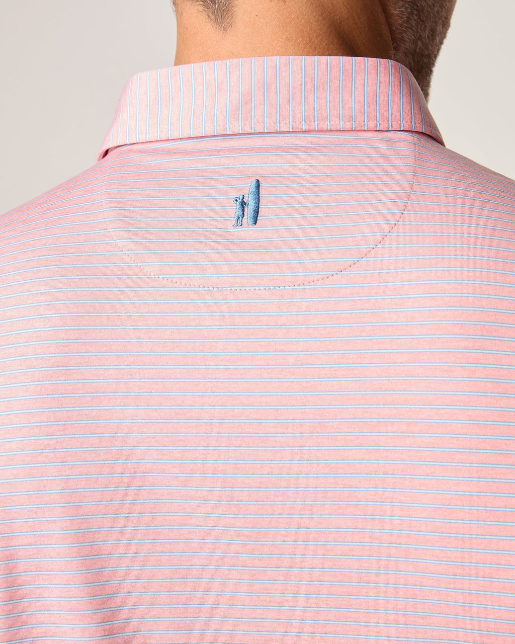 Johnnie-O Performance Jersey Polo - Michael Stripe