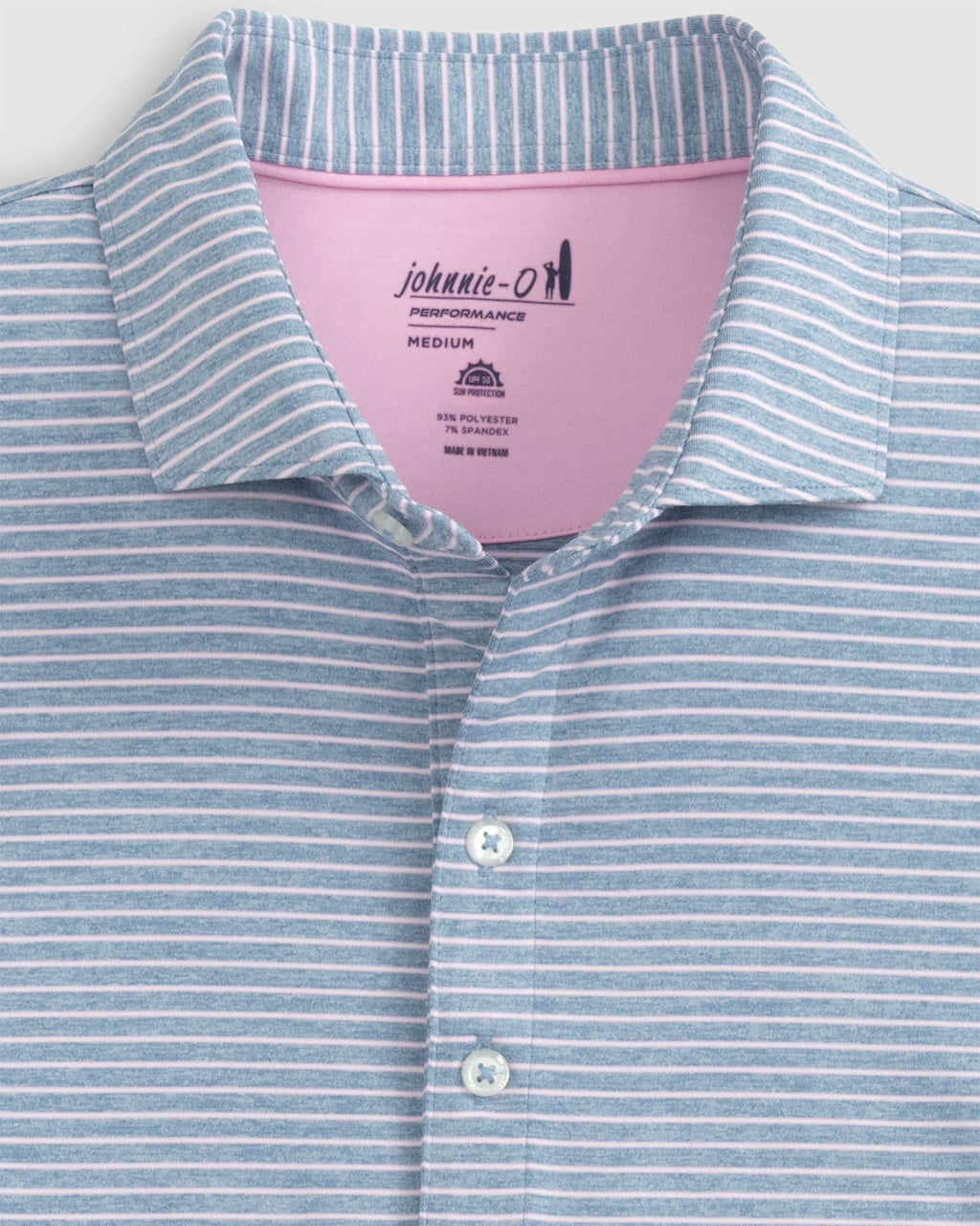 Johnnie-O Performance Jersey Polo - Michael Stripe