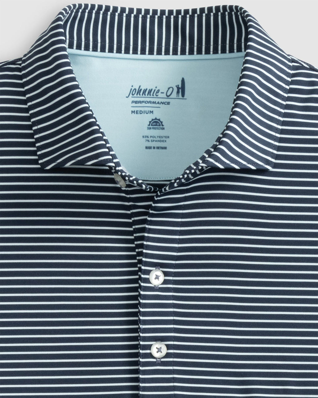 Johnnie-O Performance Jersey Polo - Michael Stripe