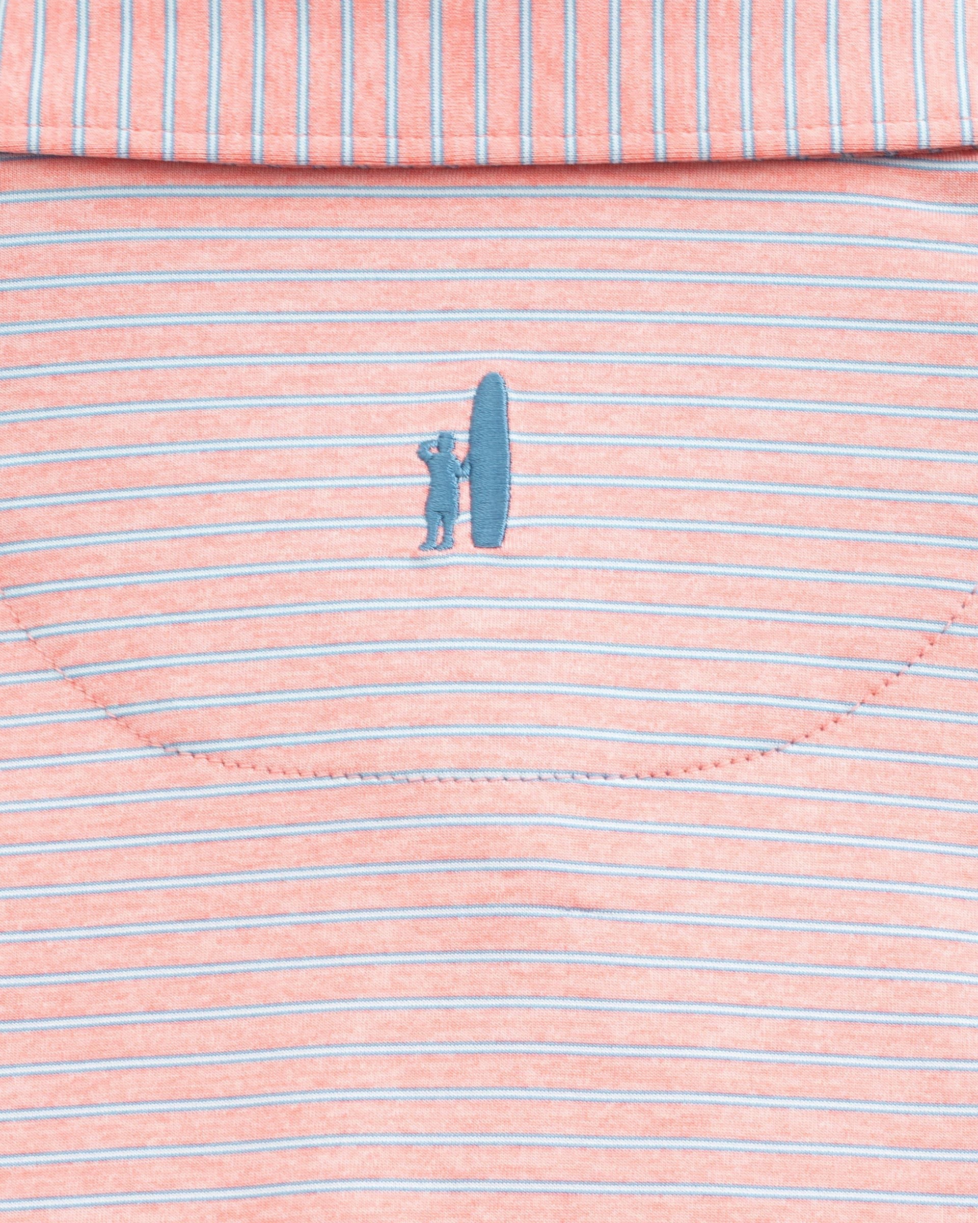 Johnnie-O Performance Jersey Polo - Michael Stripe