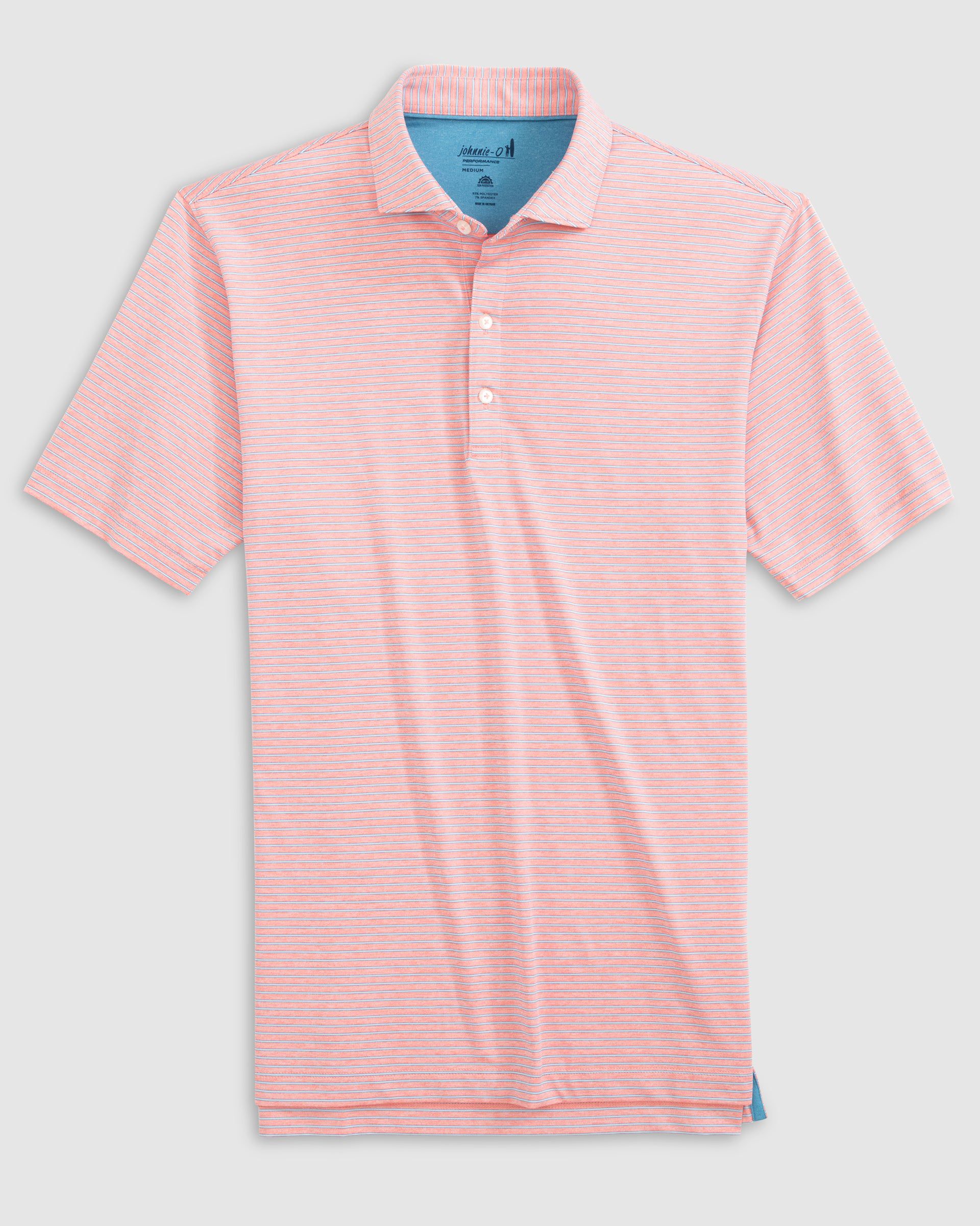 Johnnie-O Performance Jersey Polo - Michael Stripe