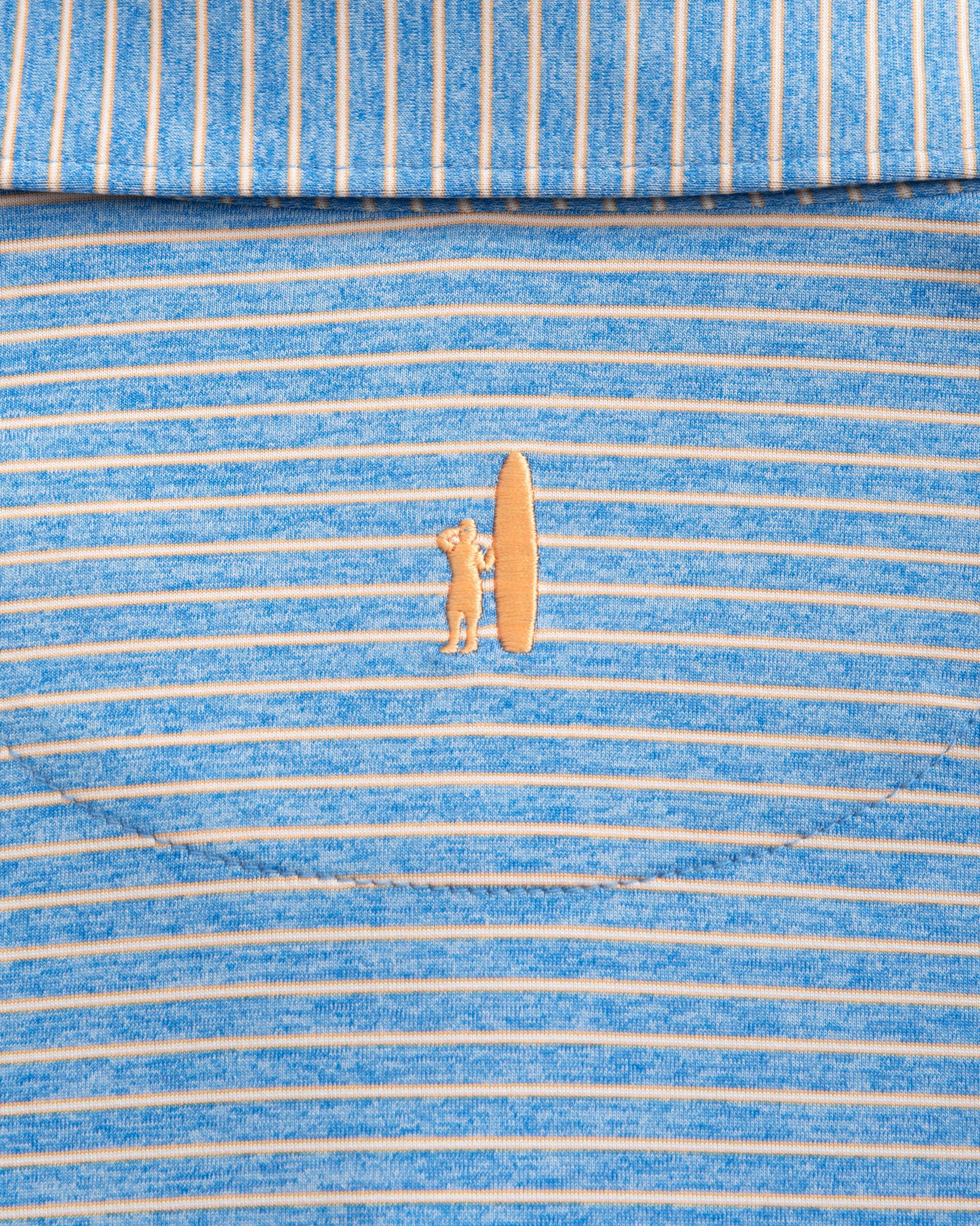 Johnnie-O Performance Jersey Polo - Michael Stripe