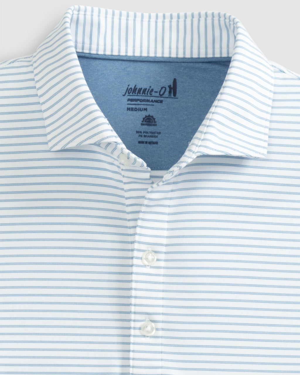Johnnie-O Performance Jersey Polo - Michael Stripe