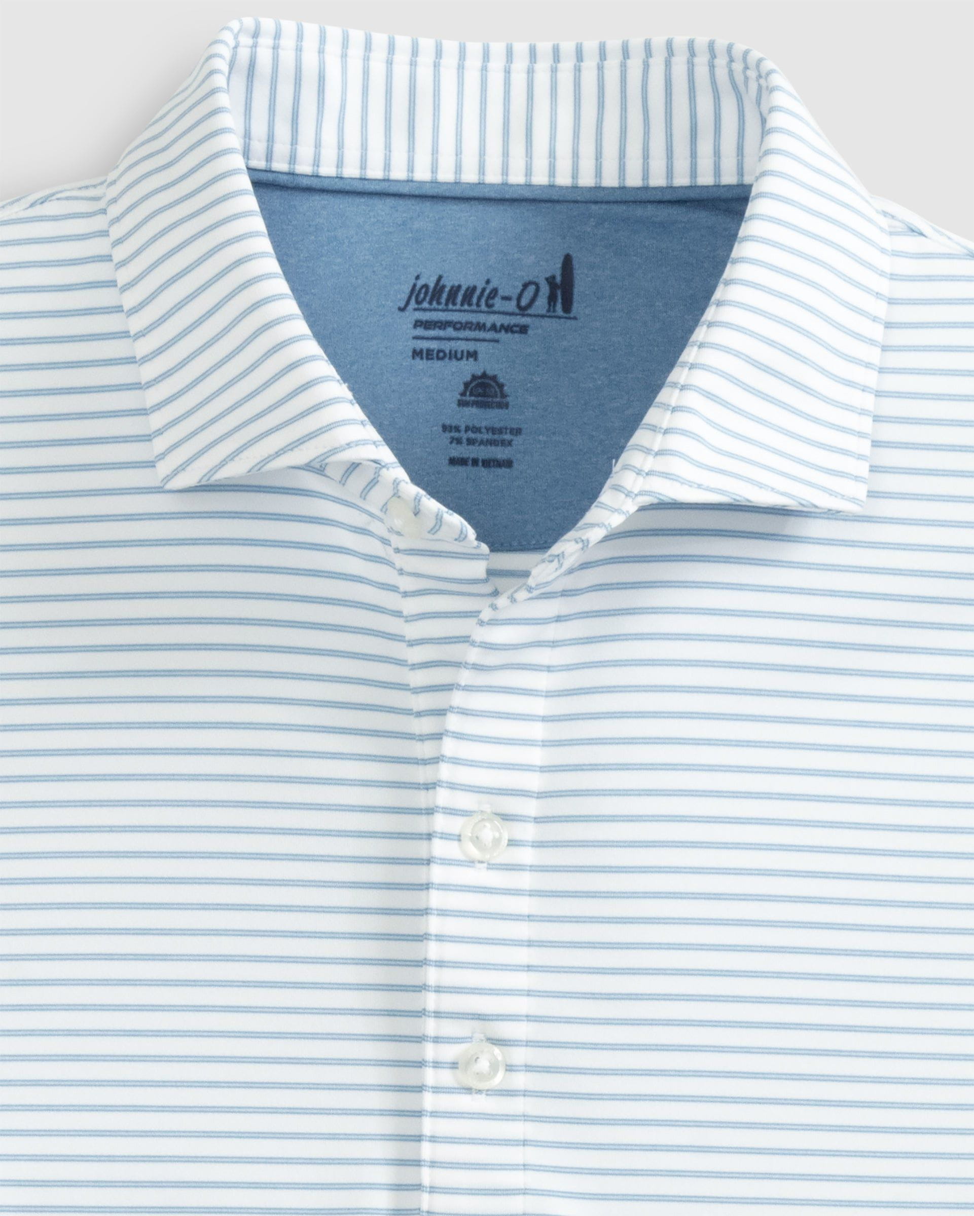 Johnnie-O Performance Jersey Polo - Michael Stripe