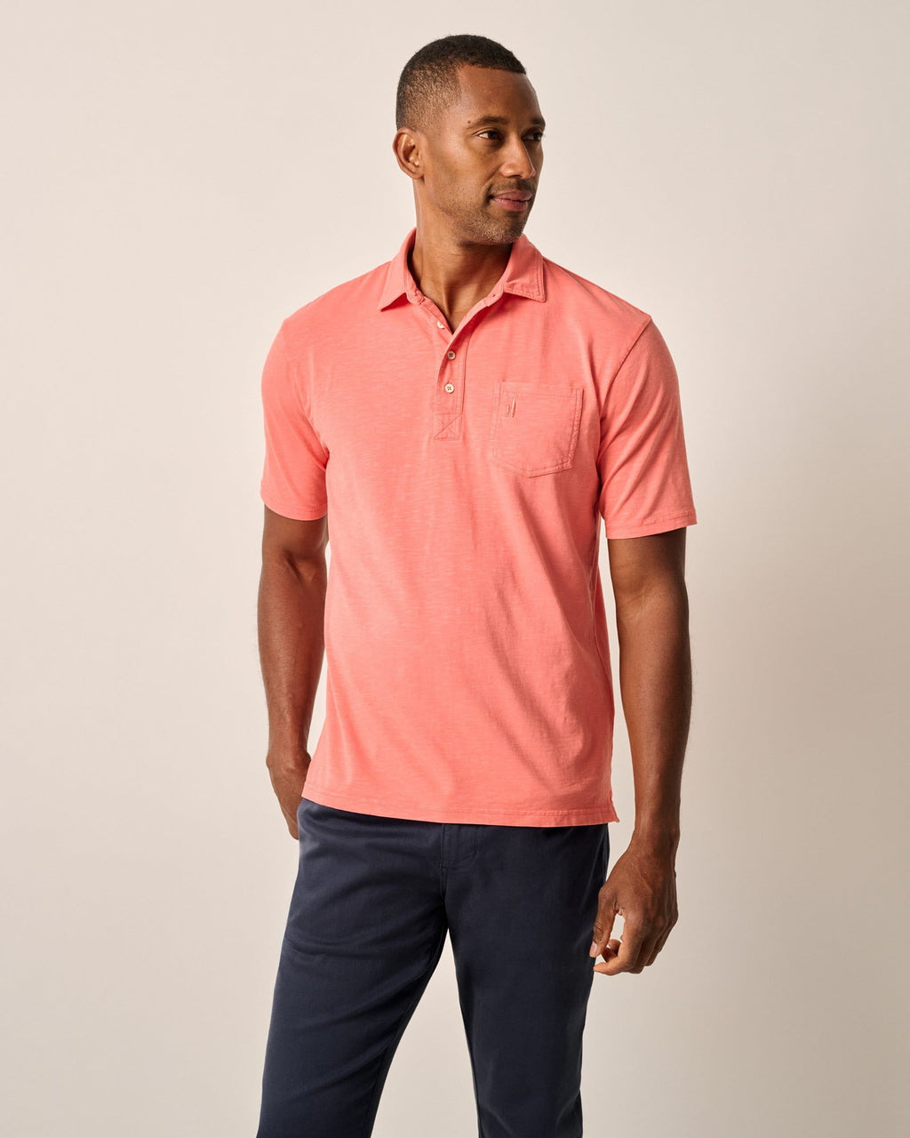 Johnnie-O Original 4-Button Polo - Coastal Wash