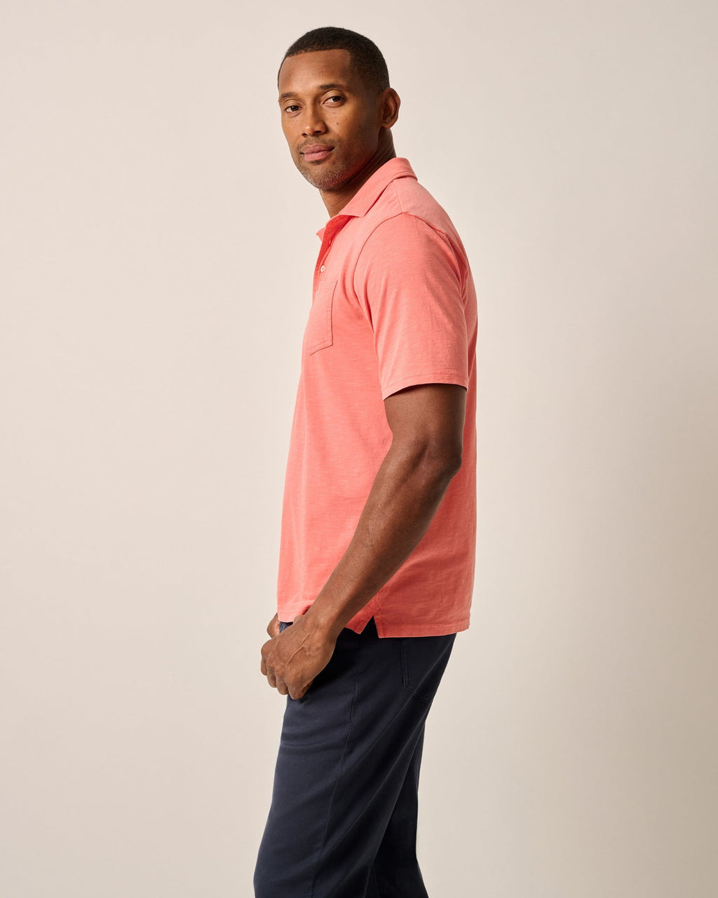 Johnnie-O Original 4-Button Polo - Coastal Wash