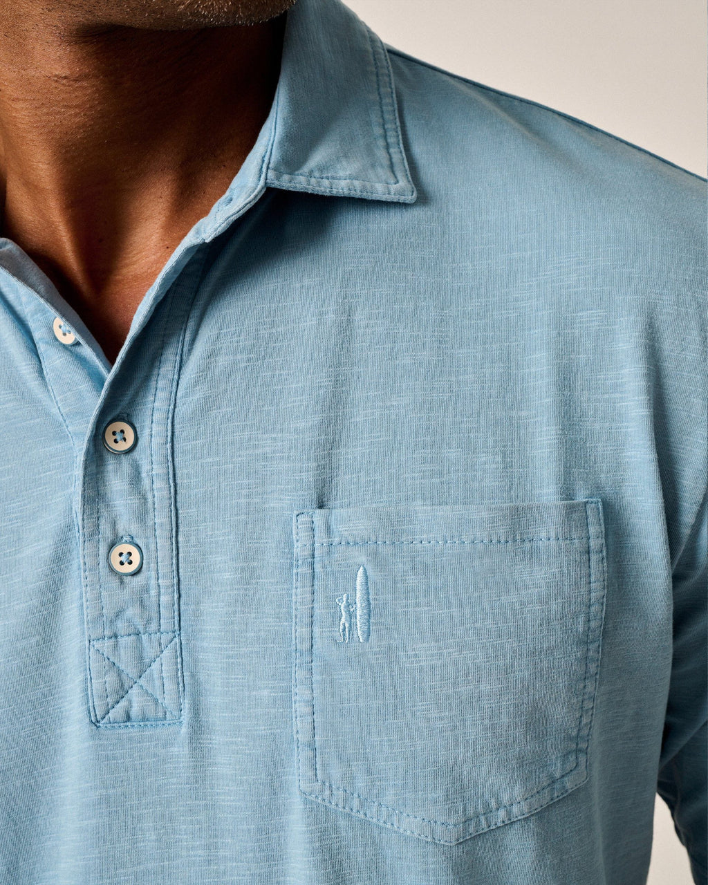 Johnnie-O Original 4-Button Polo - Coastal Wash