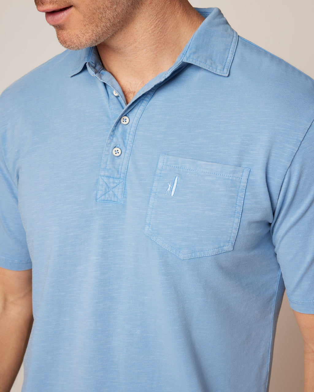 Johnnie-O Original 4-Button Polo - Coastal Wash