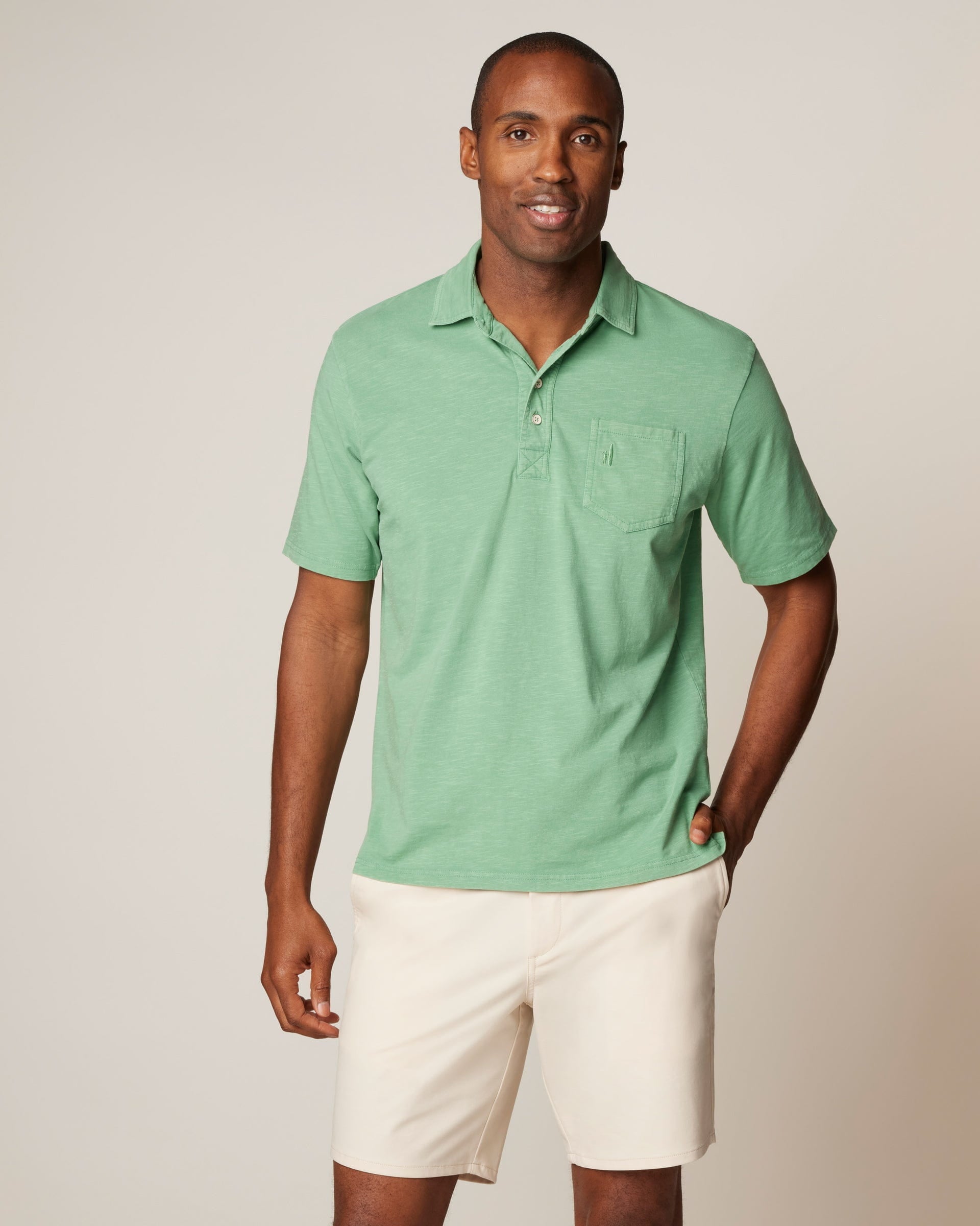 Johnnie-O Original 4-Button Polo - Coastal Wash