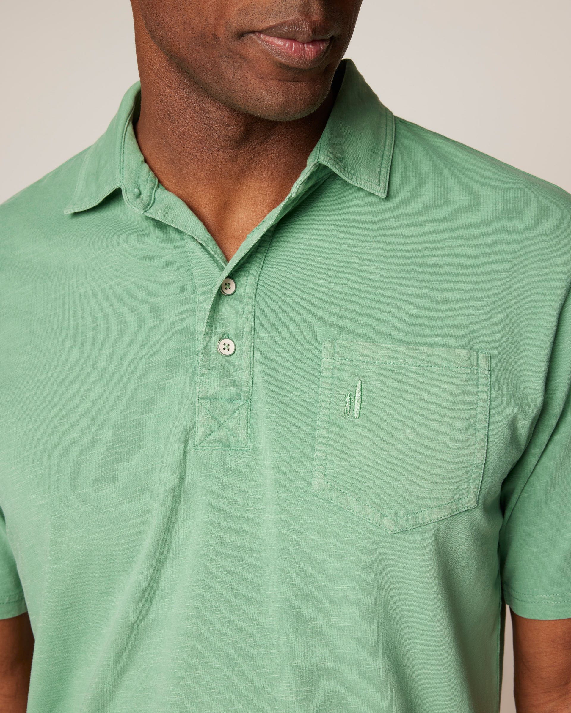 Johnnie-O Original 4-Button Polo - Coastal Wash