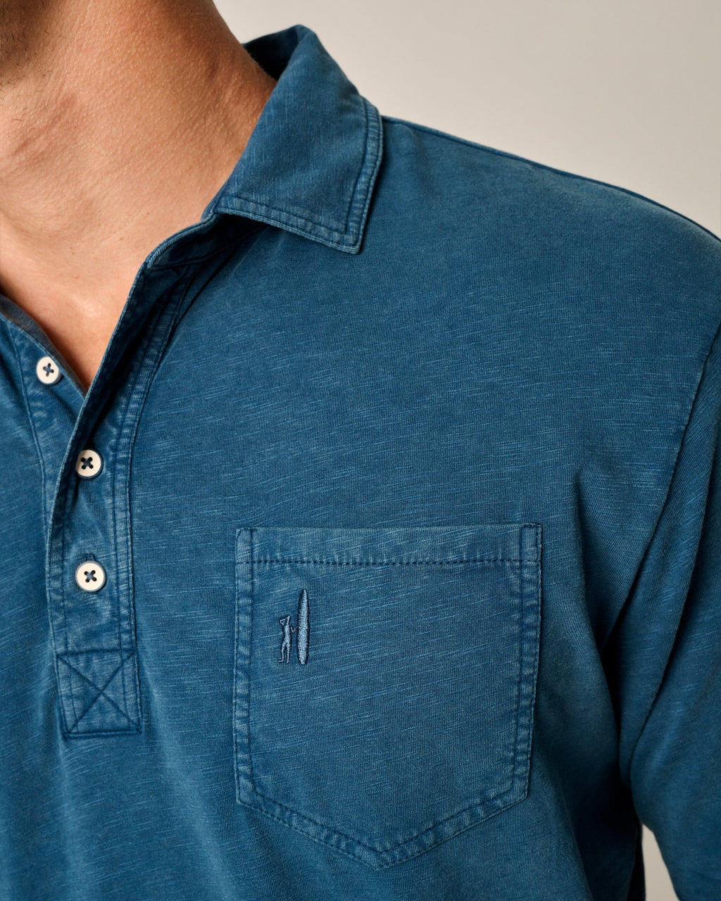 Johnnie-O Original 4-Button Polo - Coastal Wash