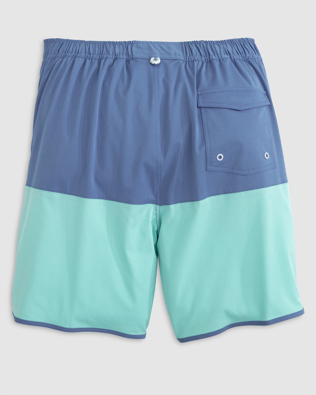 Johnnie-O Tully Half Elastic 7" Surf Shorts - Scalloped Hem