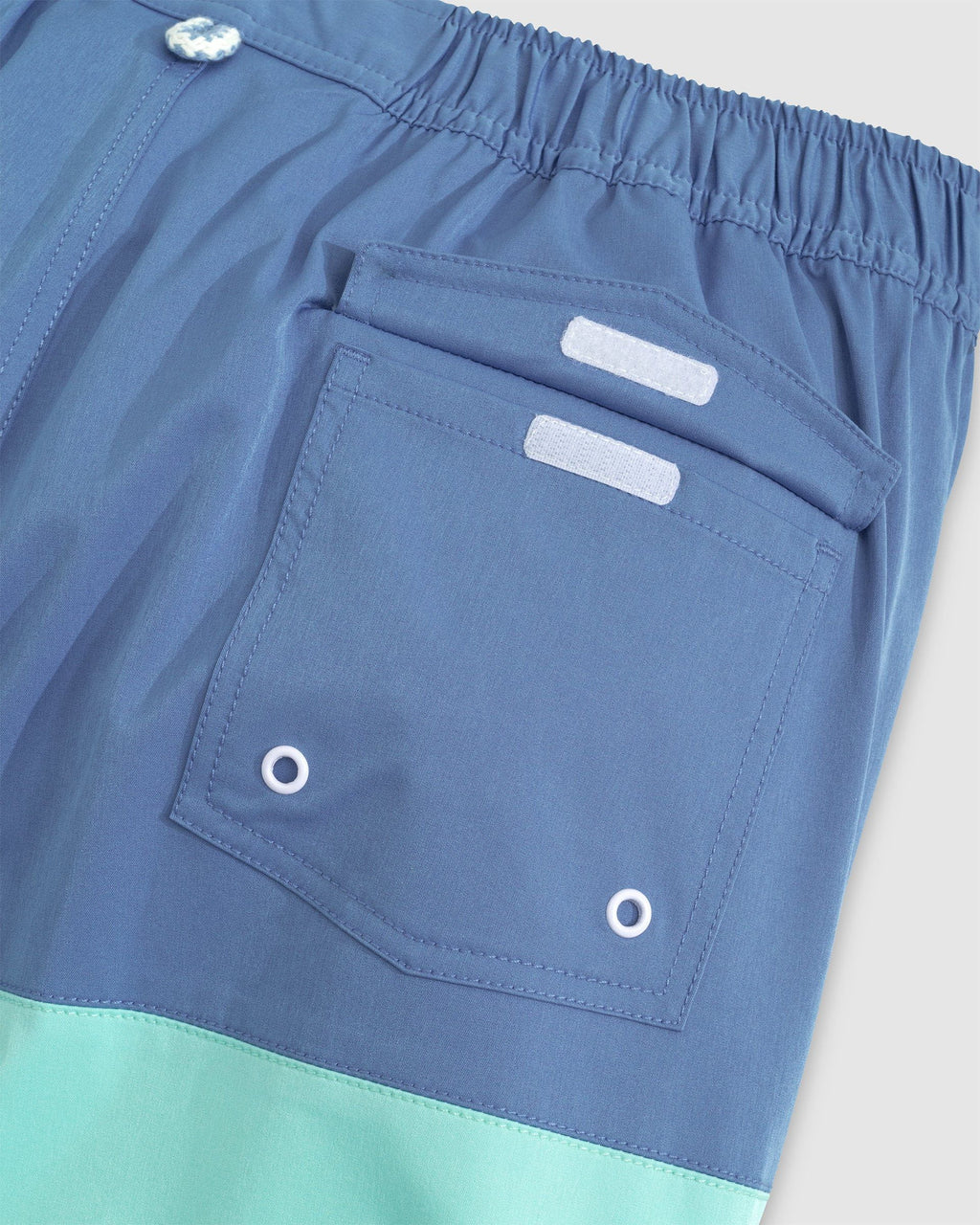 Johnnie-O Tully Half Elastic 7" Surf Shorts - Scalloped Hem