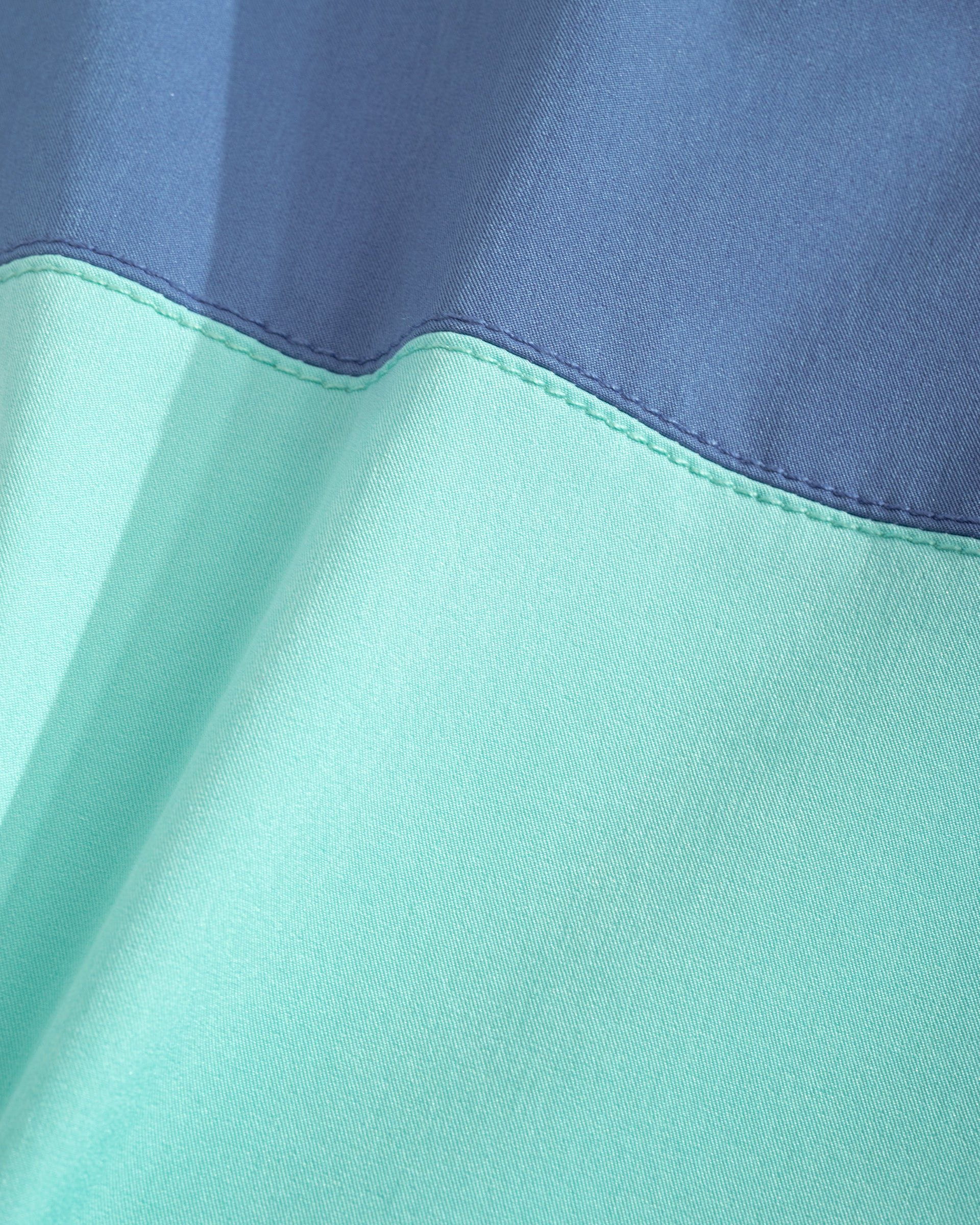 Johnnie-O Tully Half Elastic 7" Surf Shorts - Scalloped Hem