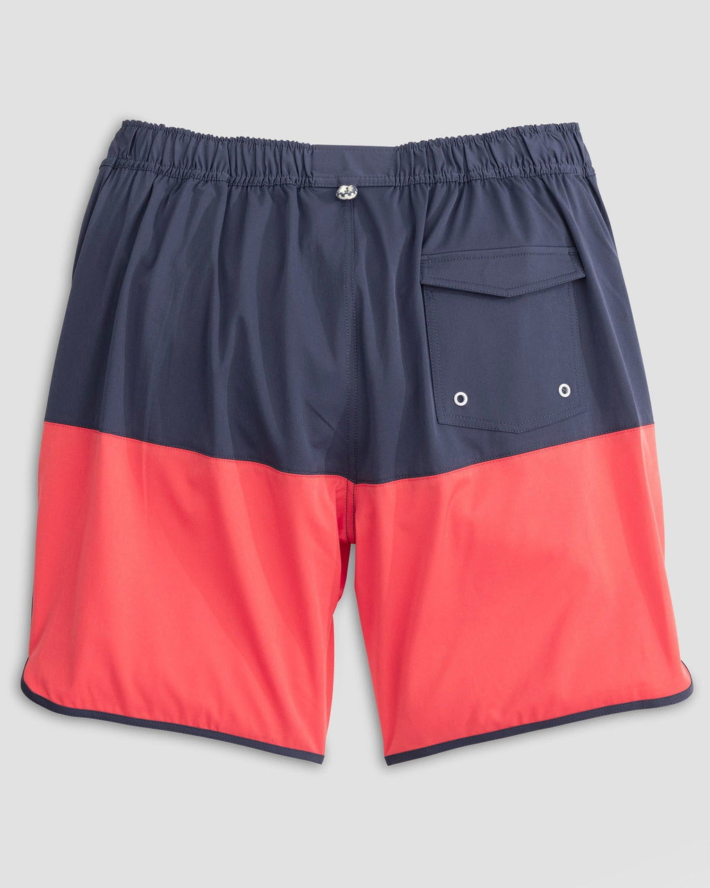 Johnnie-O Tully Half Elastic 7" Surf Shorts - Scalloped Hem