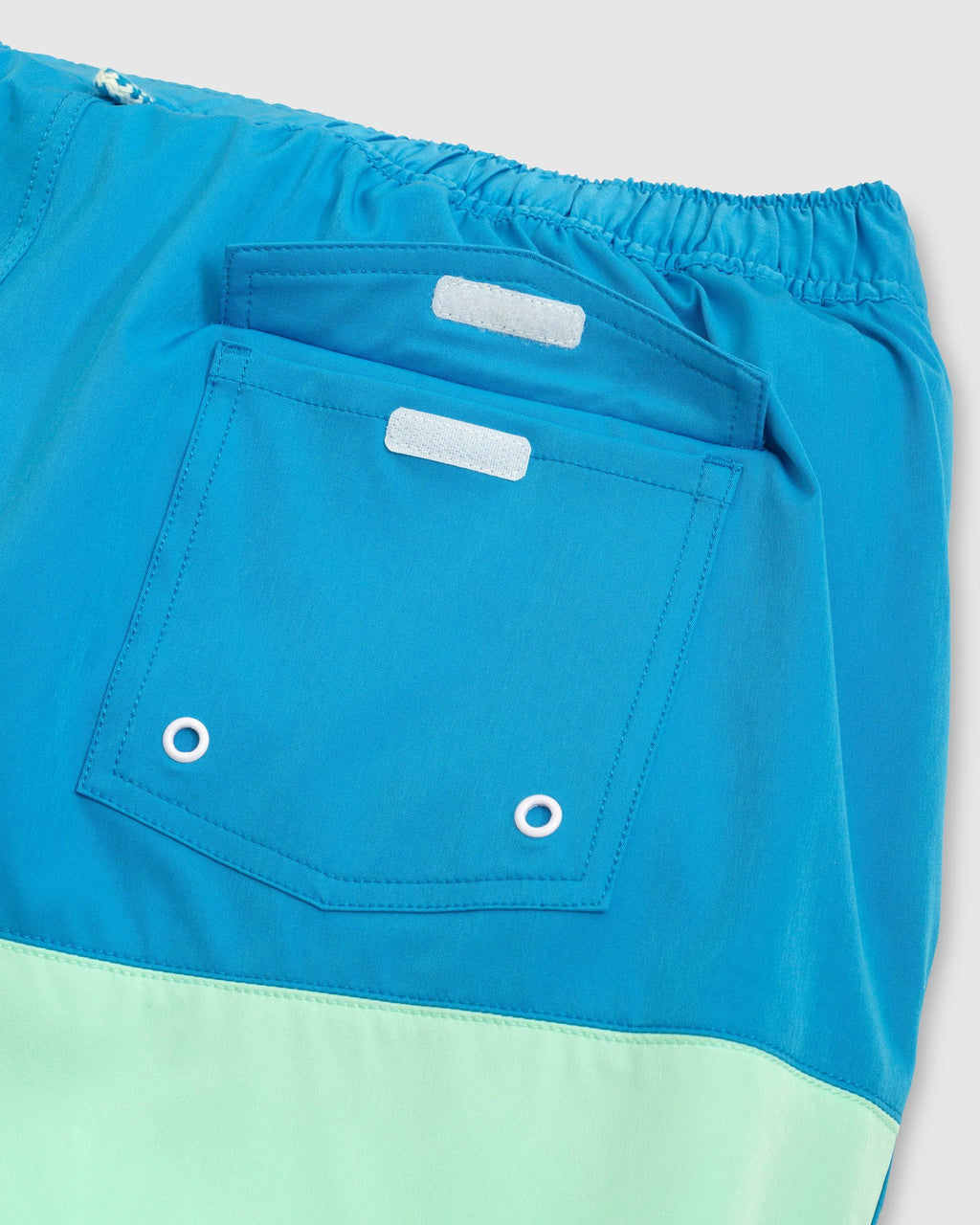 Johnnie-O Tully Half Elastic 7" Surf Shorts - Scalloped Hem