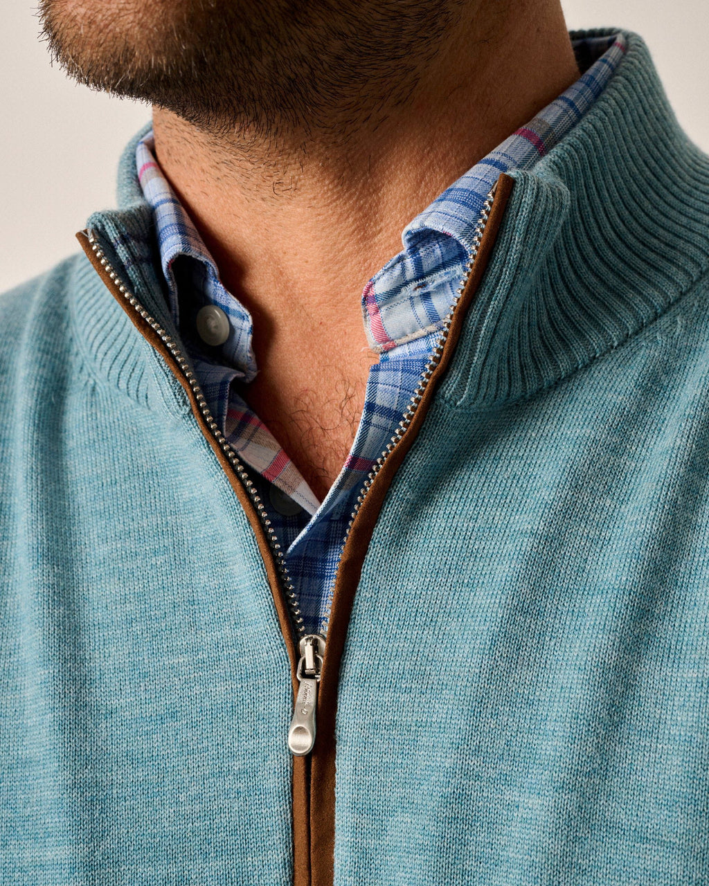 Johnnie-O Raynor Merino 1/4 Zip Sweater