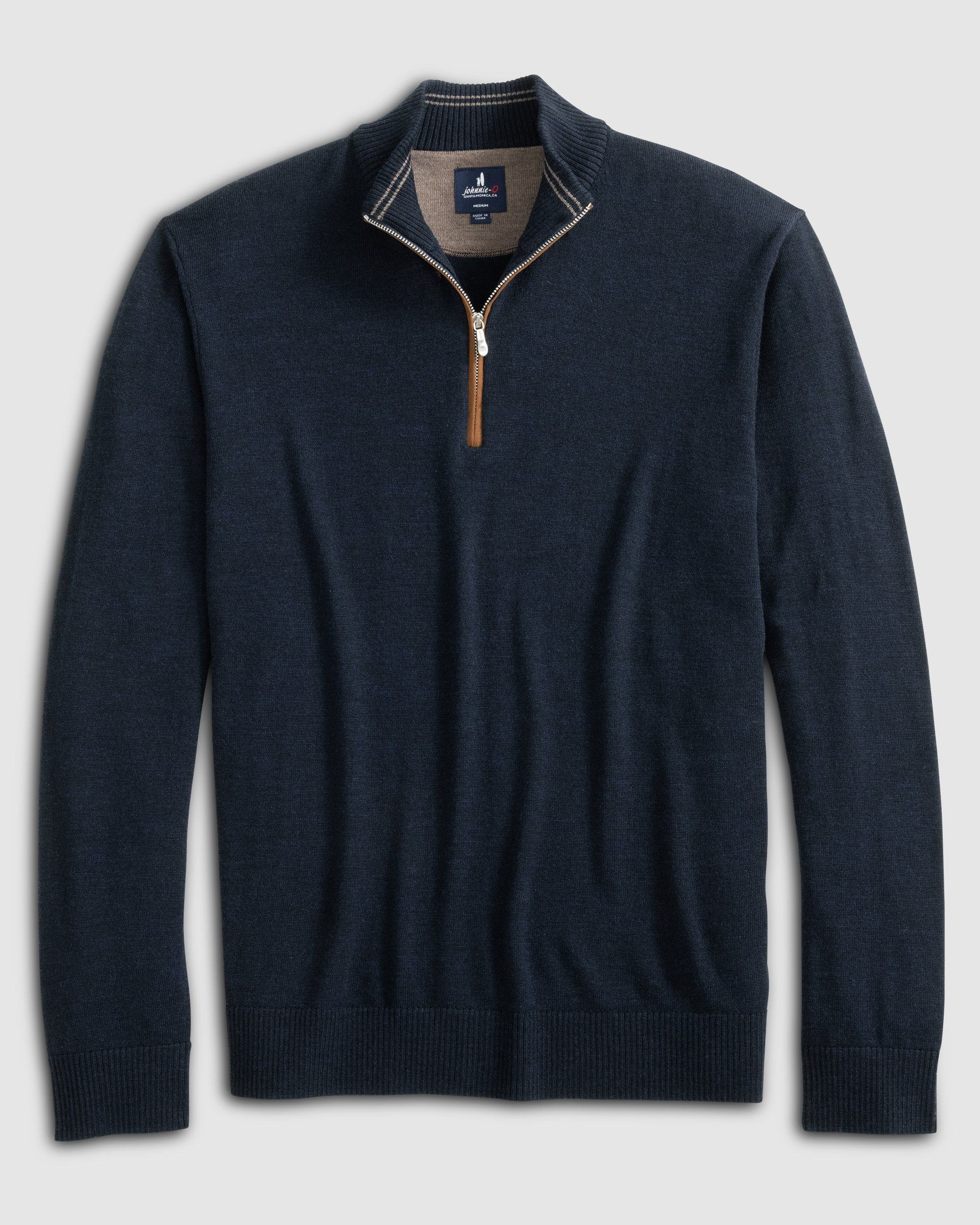 Johnnie-O Raynor Merino 1/4 Zip Sweater