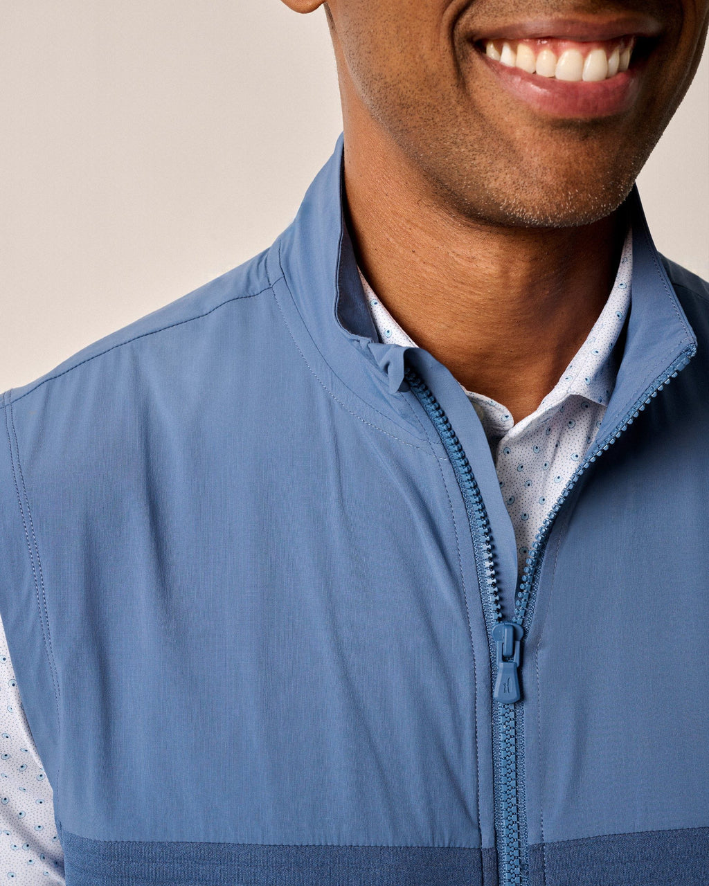 Johnnie-O Culbertston Performance Mixed Media Vest