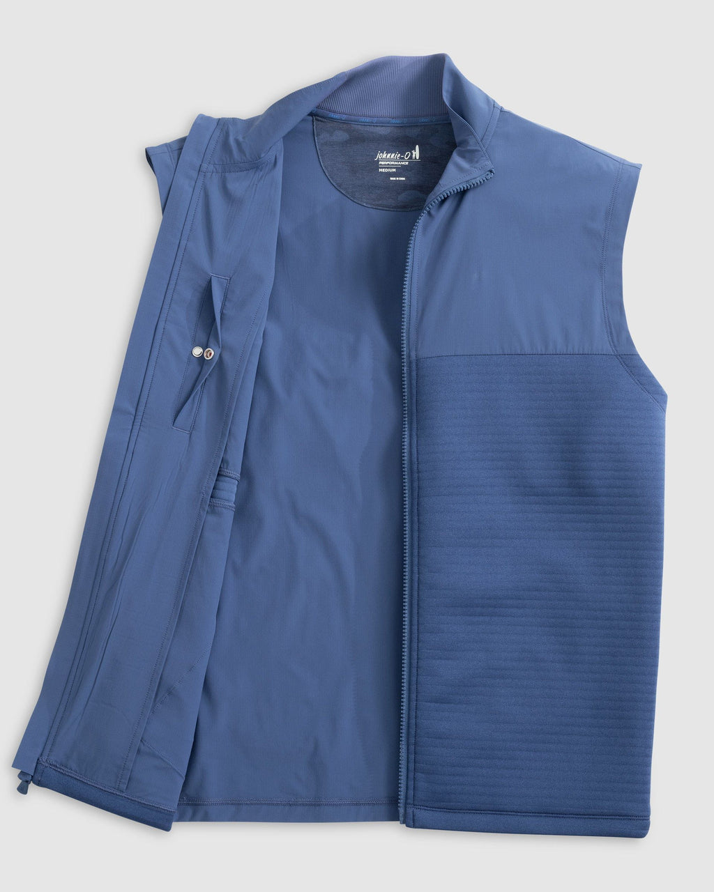 Johnnie-O Culbertston Performance Mixed Media Vest