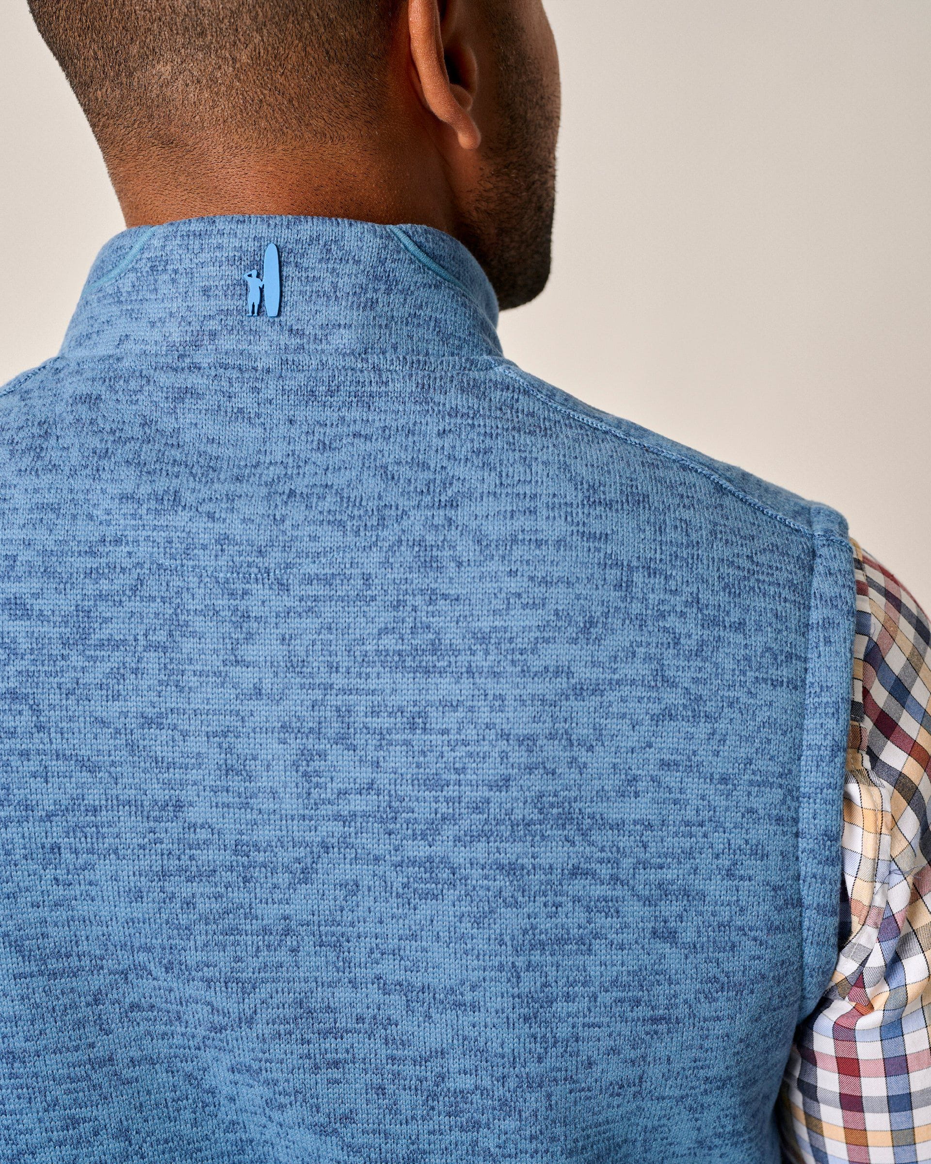 Johnnie-O Denalis Double-Zip Fleece Vest