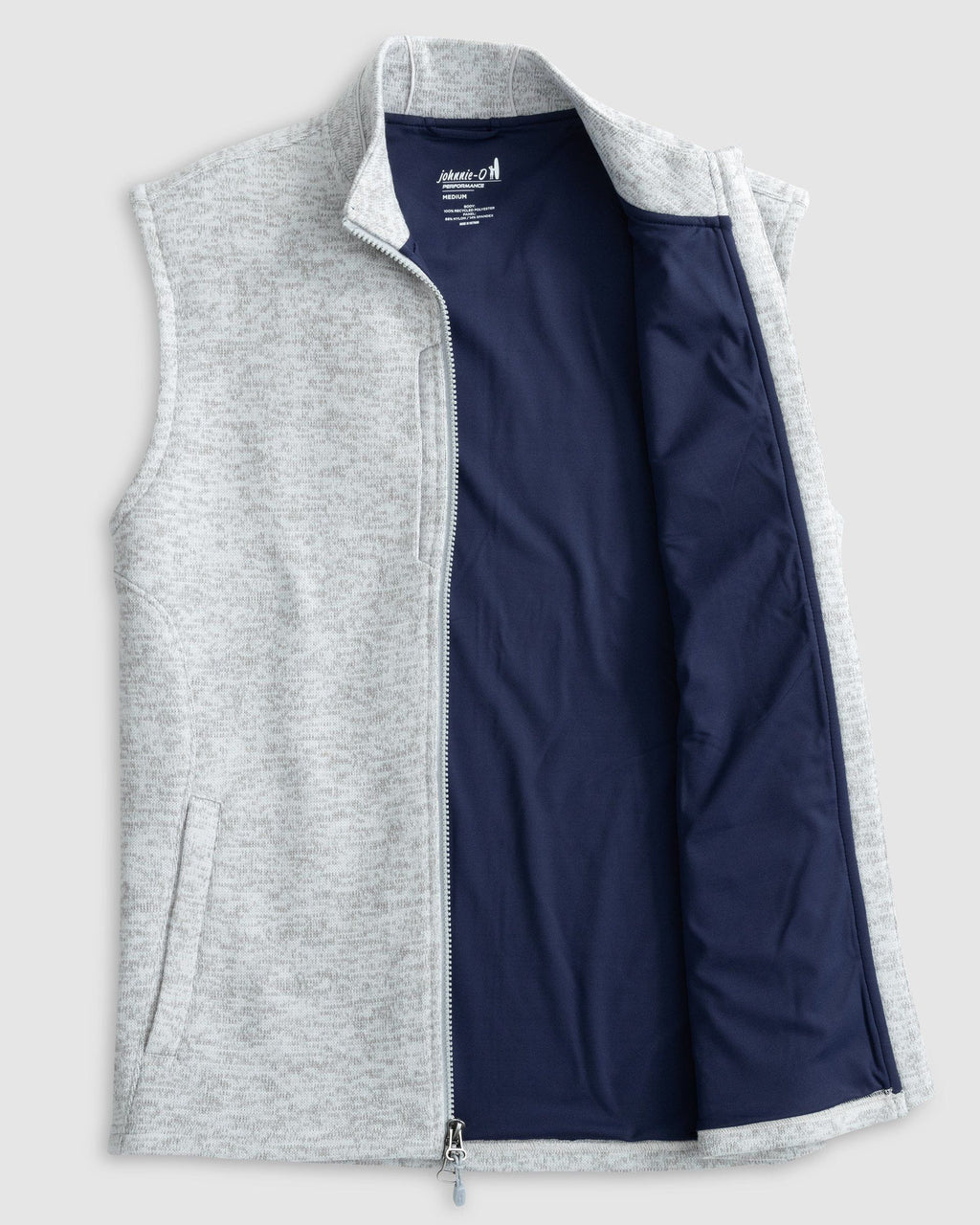 Johnnie-O Denalis Double-Zip Fleece Vest