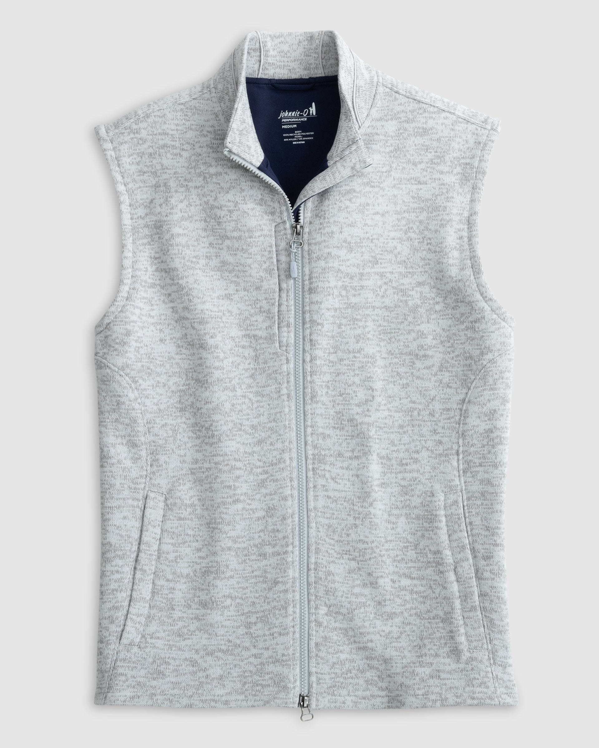 Johnnie-O Denalis Double-Zip Fleece Vest