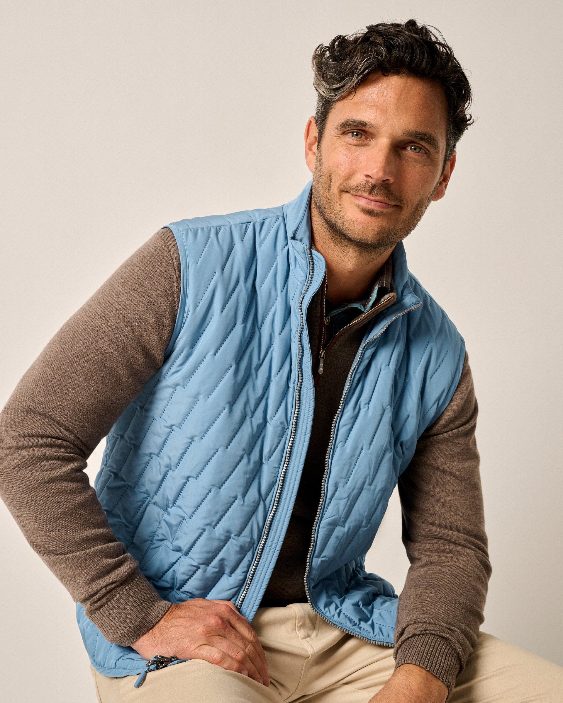 Johnnie-O Belfry Quilted Puffer Vest