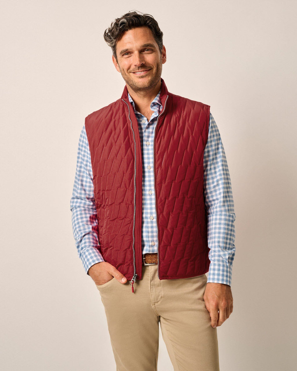 Johnnie-O Belfry Quilted Puffer Vest