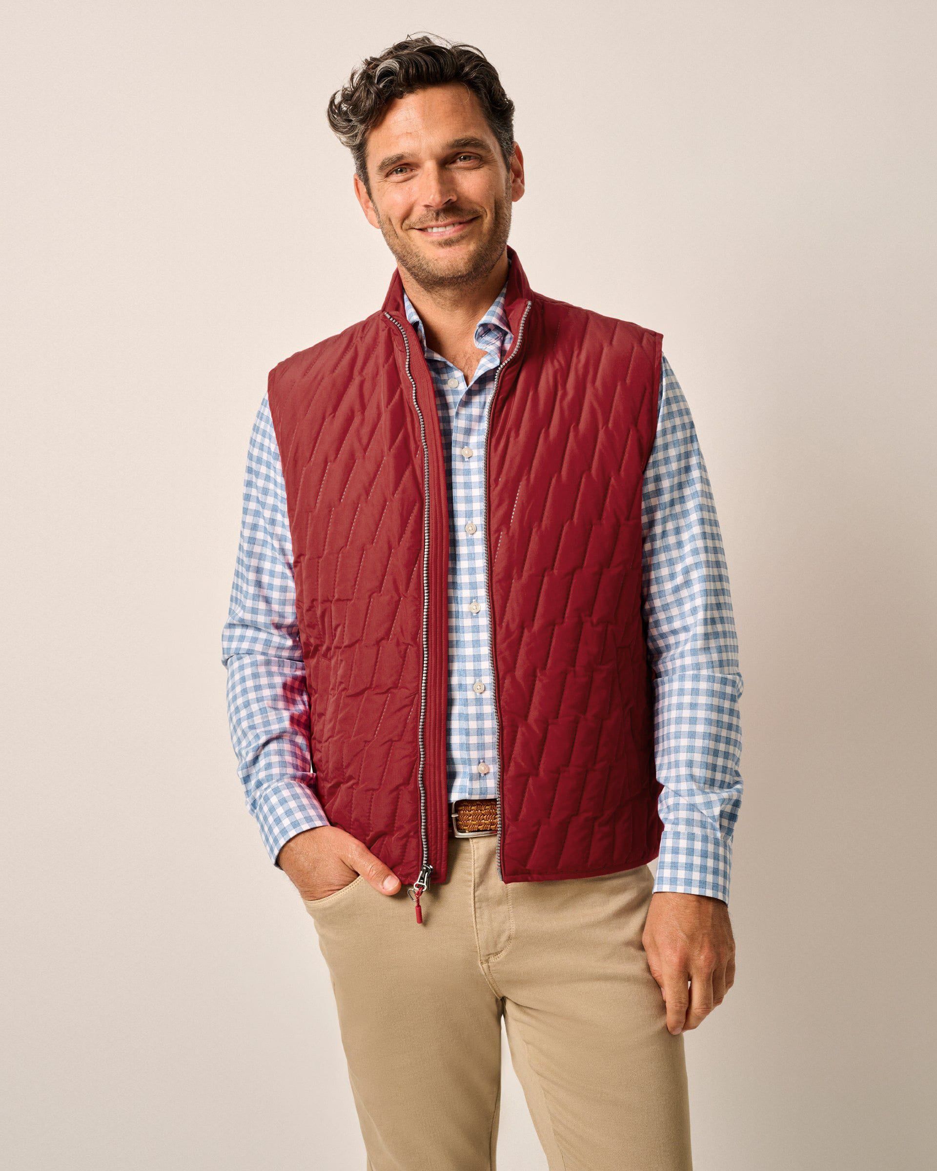 Johnnie-O Belfry Quilted Puffer Vest