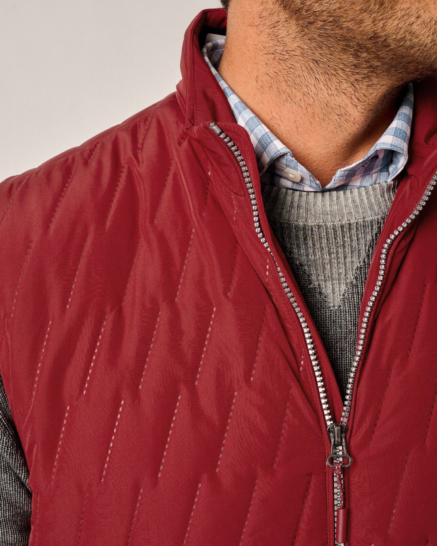 Johnnie-O Belfry Quilted Puffer Vest