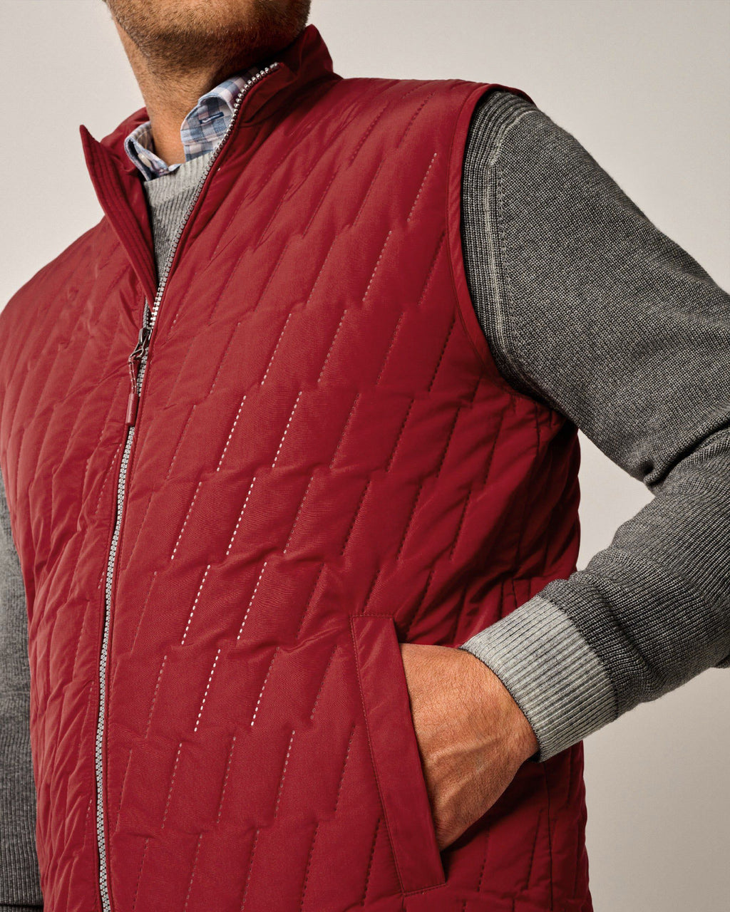 Johnnie-O Belfry Quilted Puffer Vest