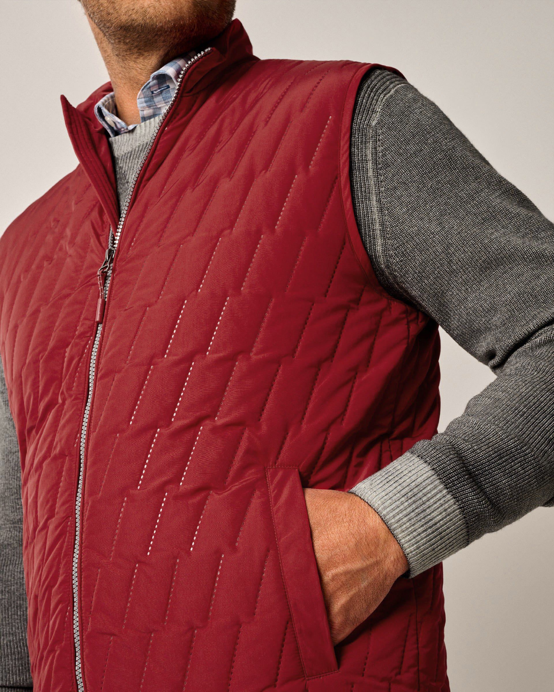 Johnnie-O Belfry Quilted Puffer Vest