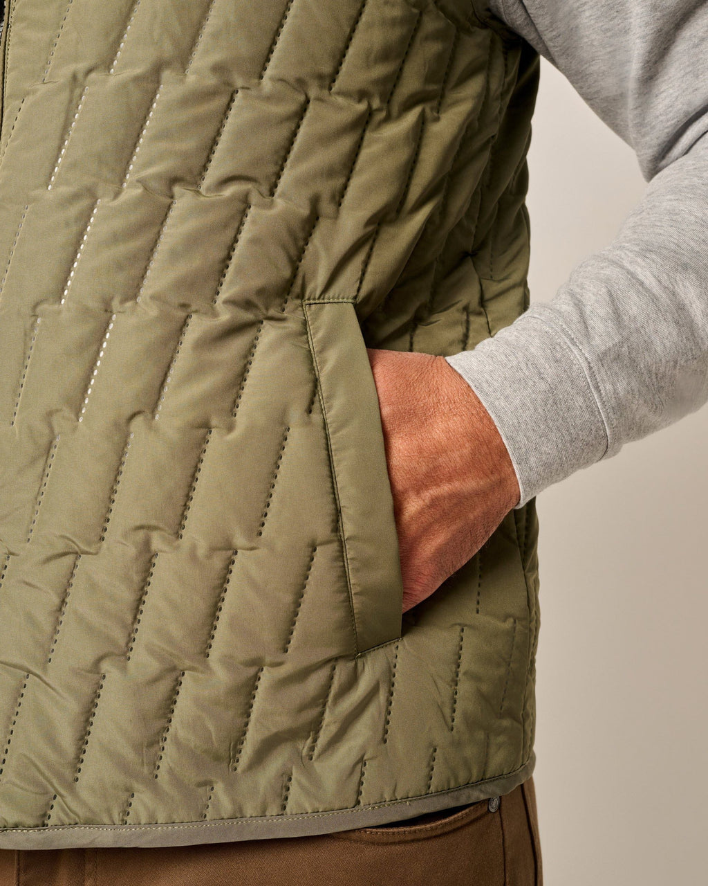 Johnnie-O Belfry Quilted Puffer Vest