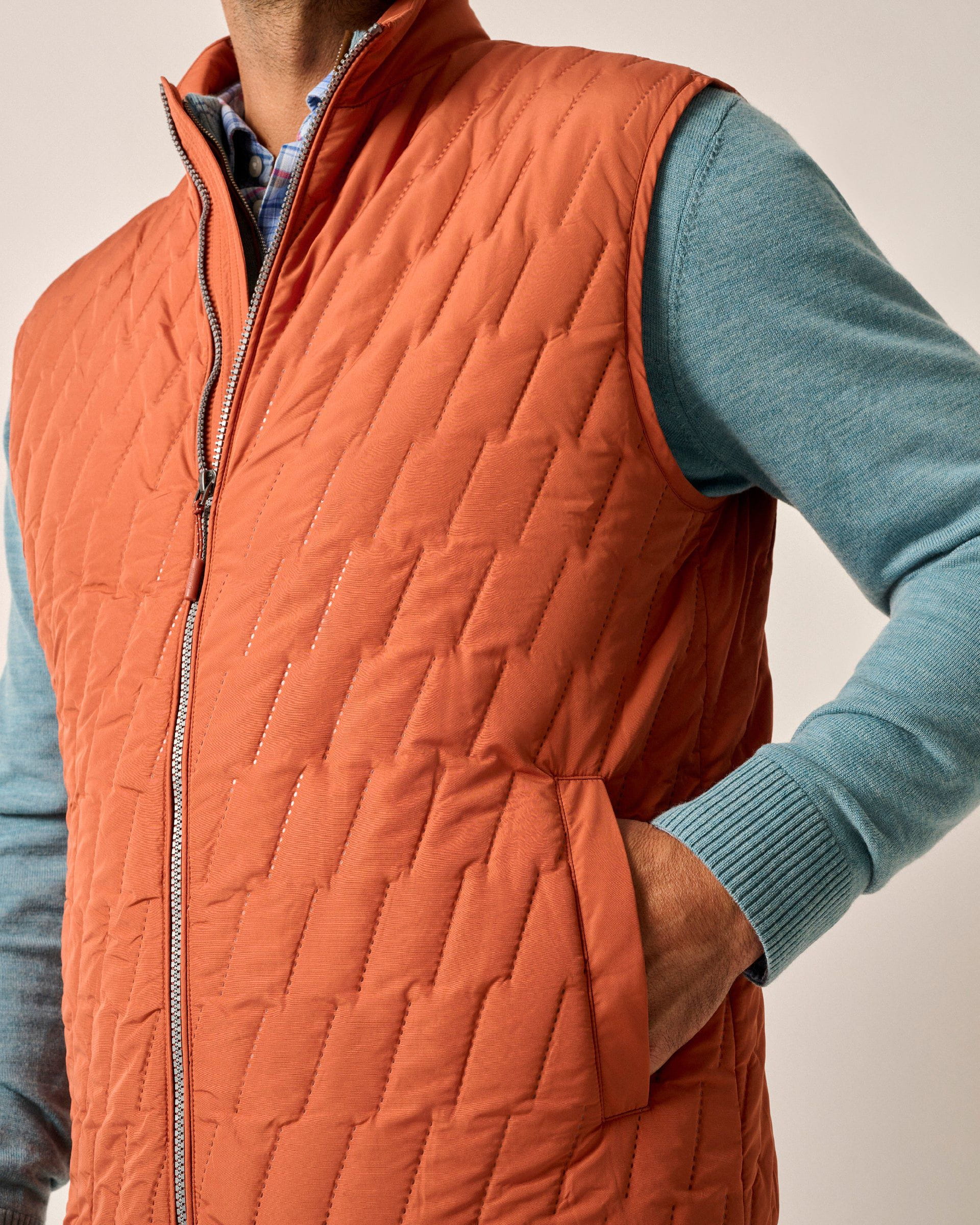Johnnie-O Belfry Quilted Puffer Vest