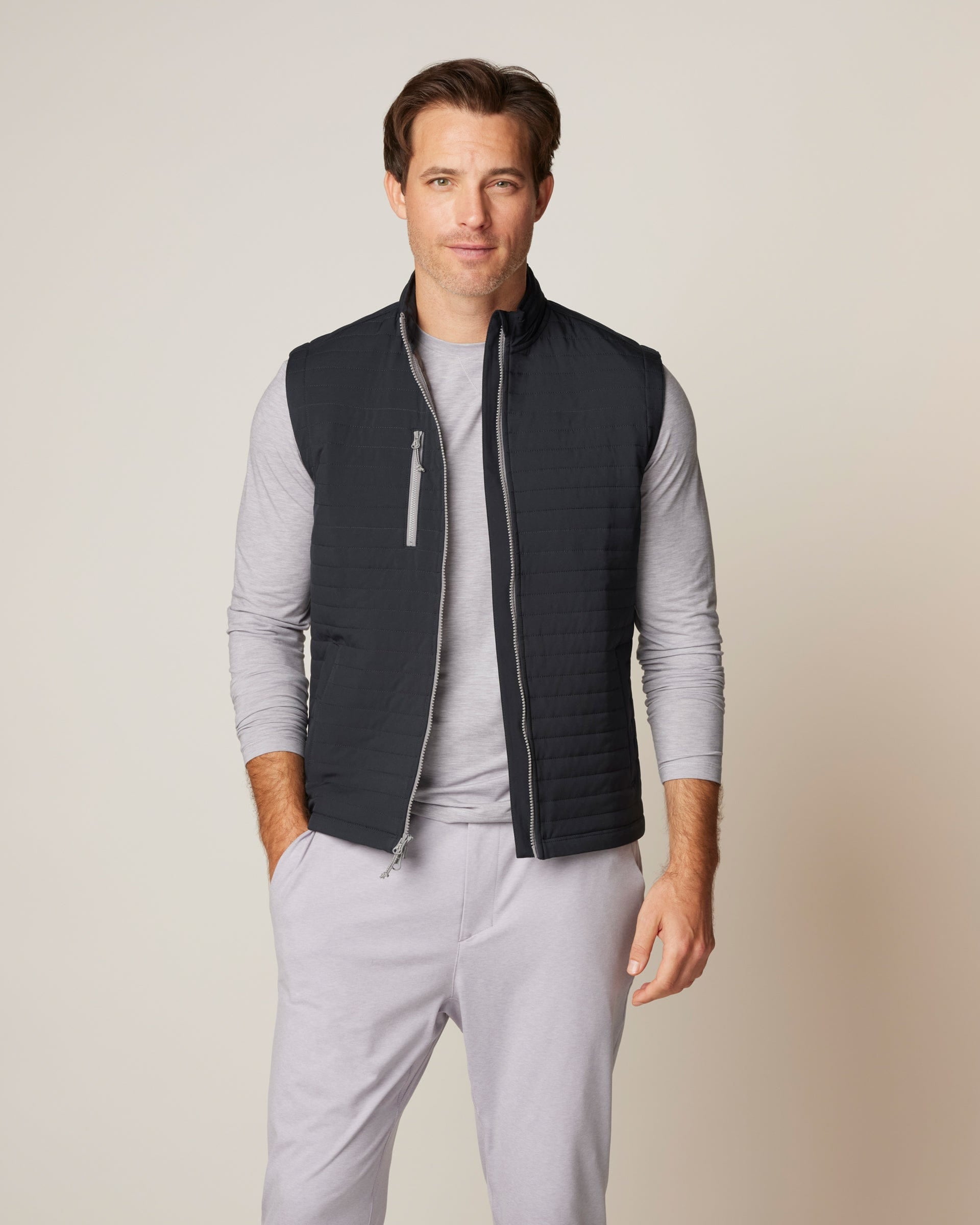 Johnnie-O Crosswind Quilted Performance Vest