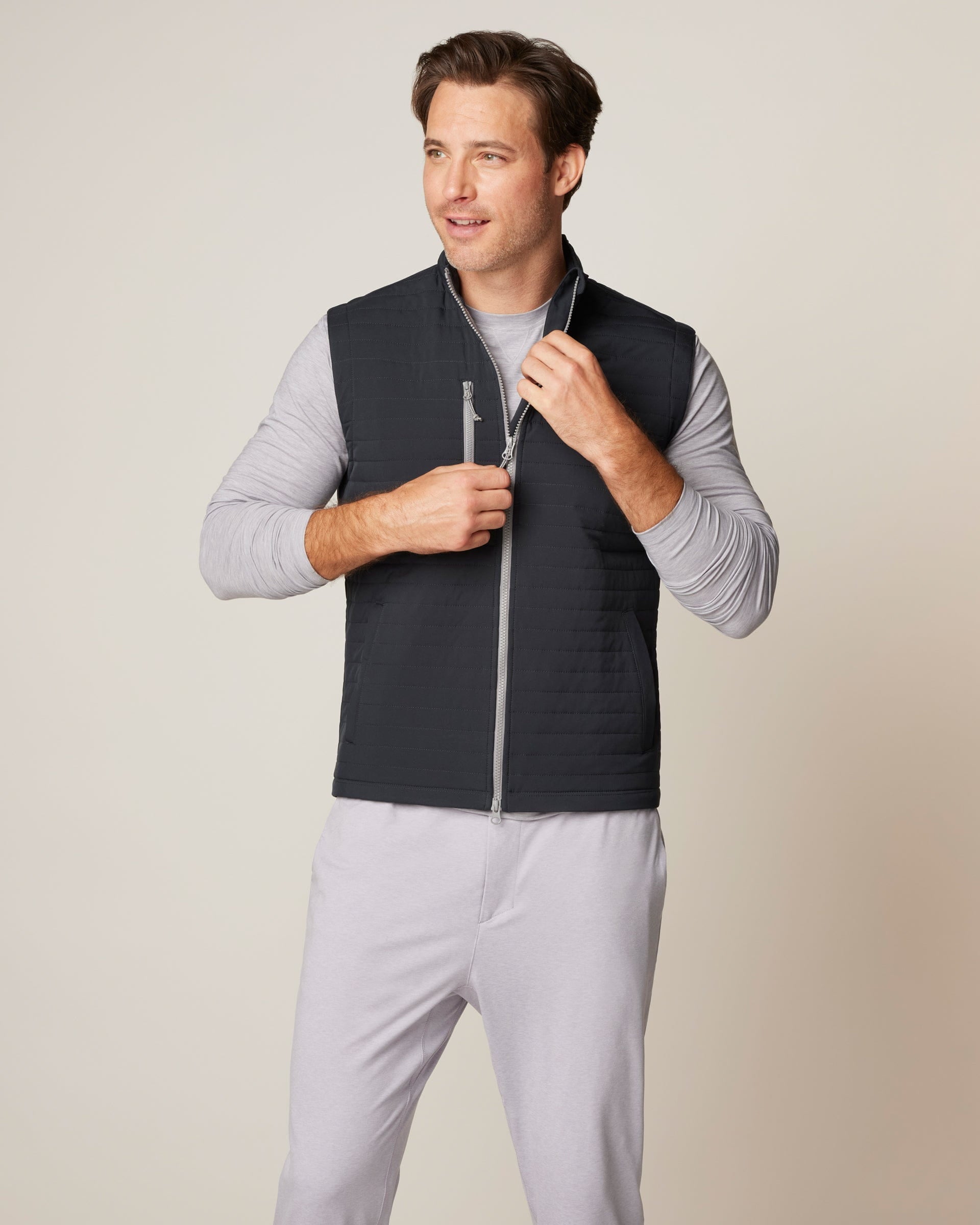 Johnnie-O Crosswind Quilted Performance Vest