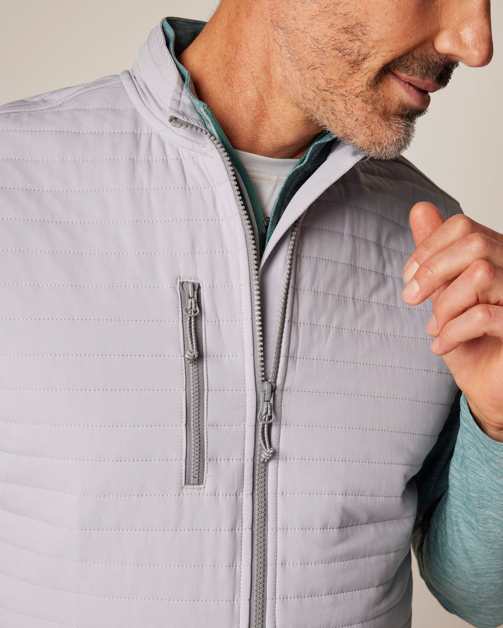 Johnnie-O Crosswind Quilted Performance Vest