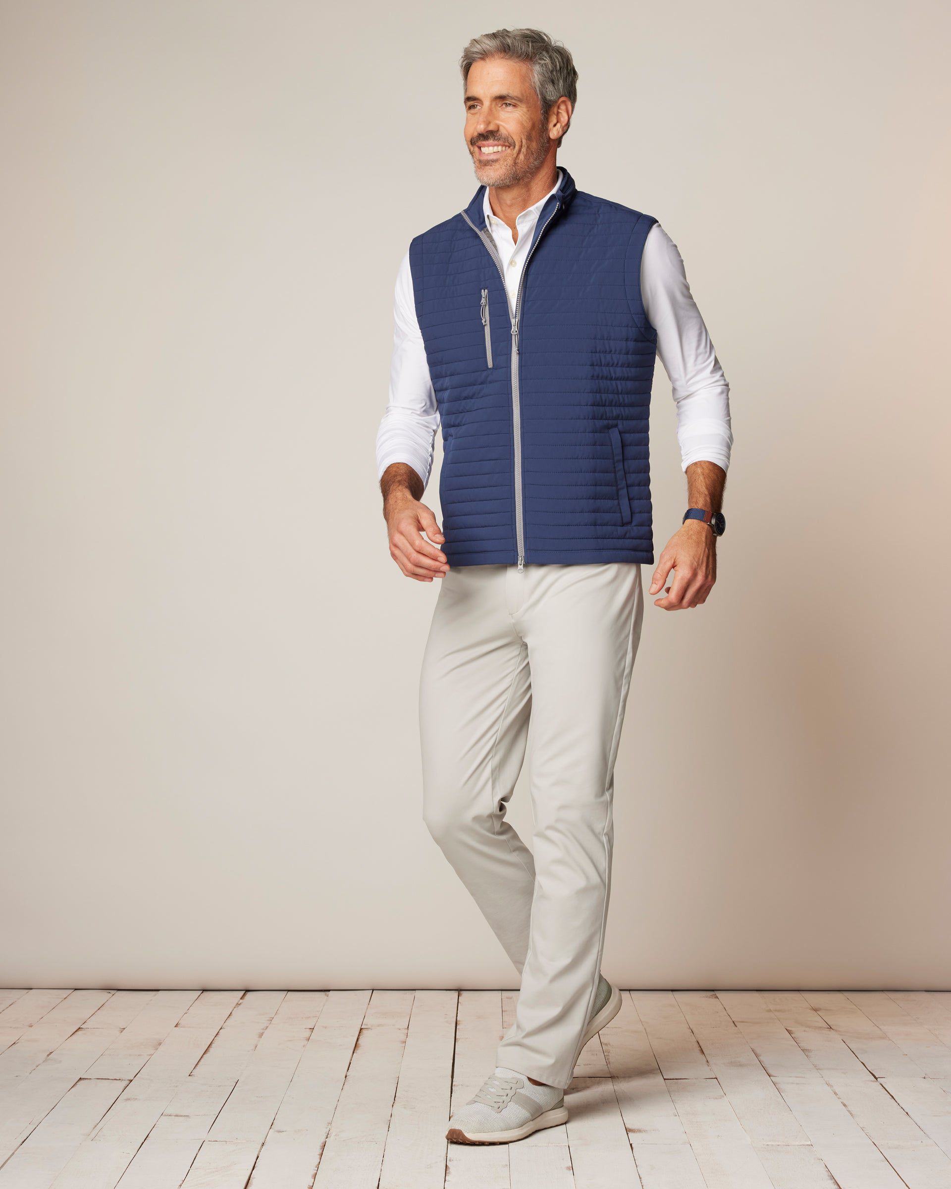 Johnnie-O Crosswind Quilted Performance Vest