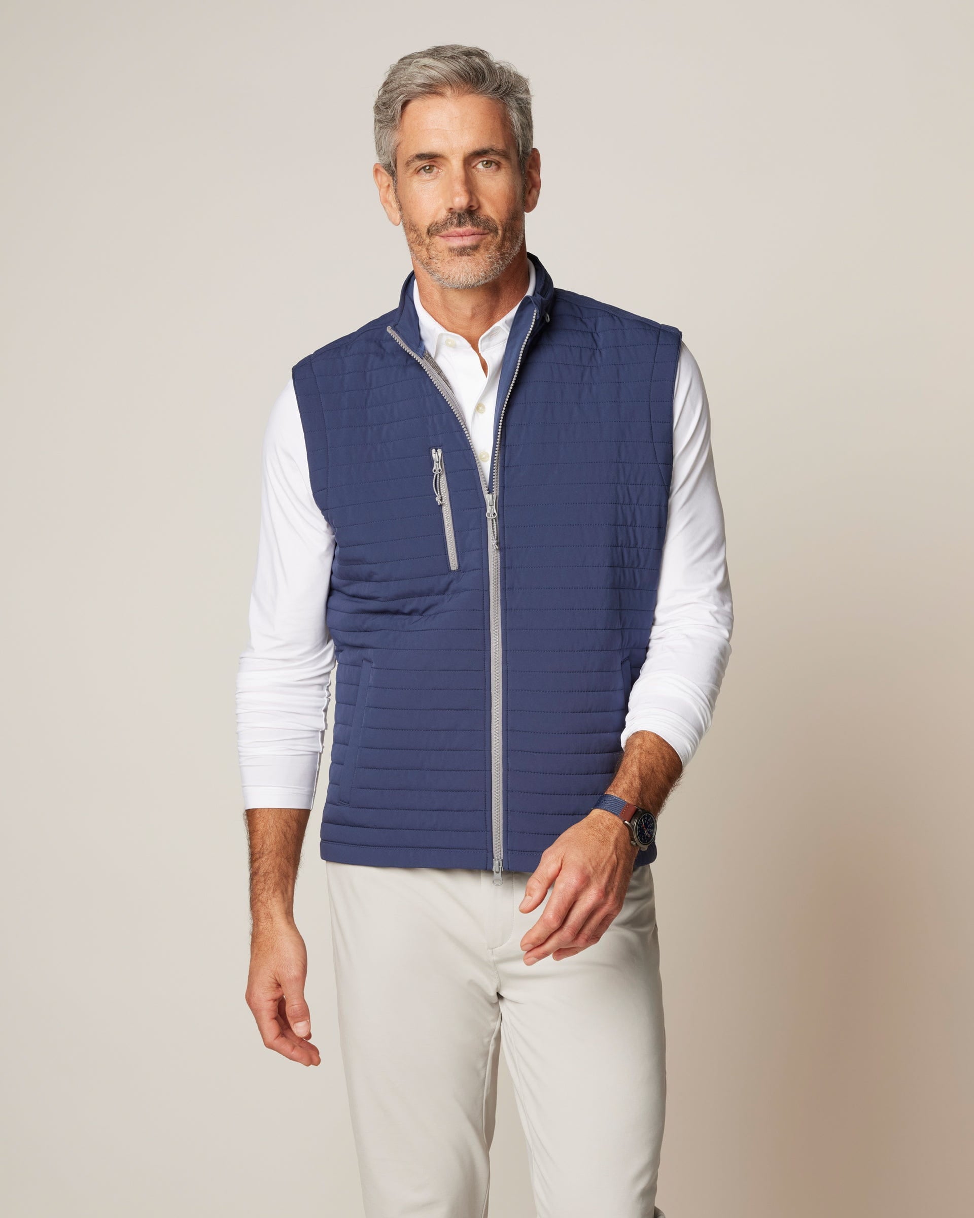 Johnnie-O Crosswind Quilted Performance Vest