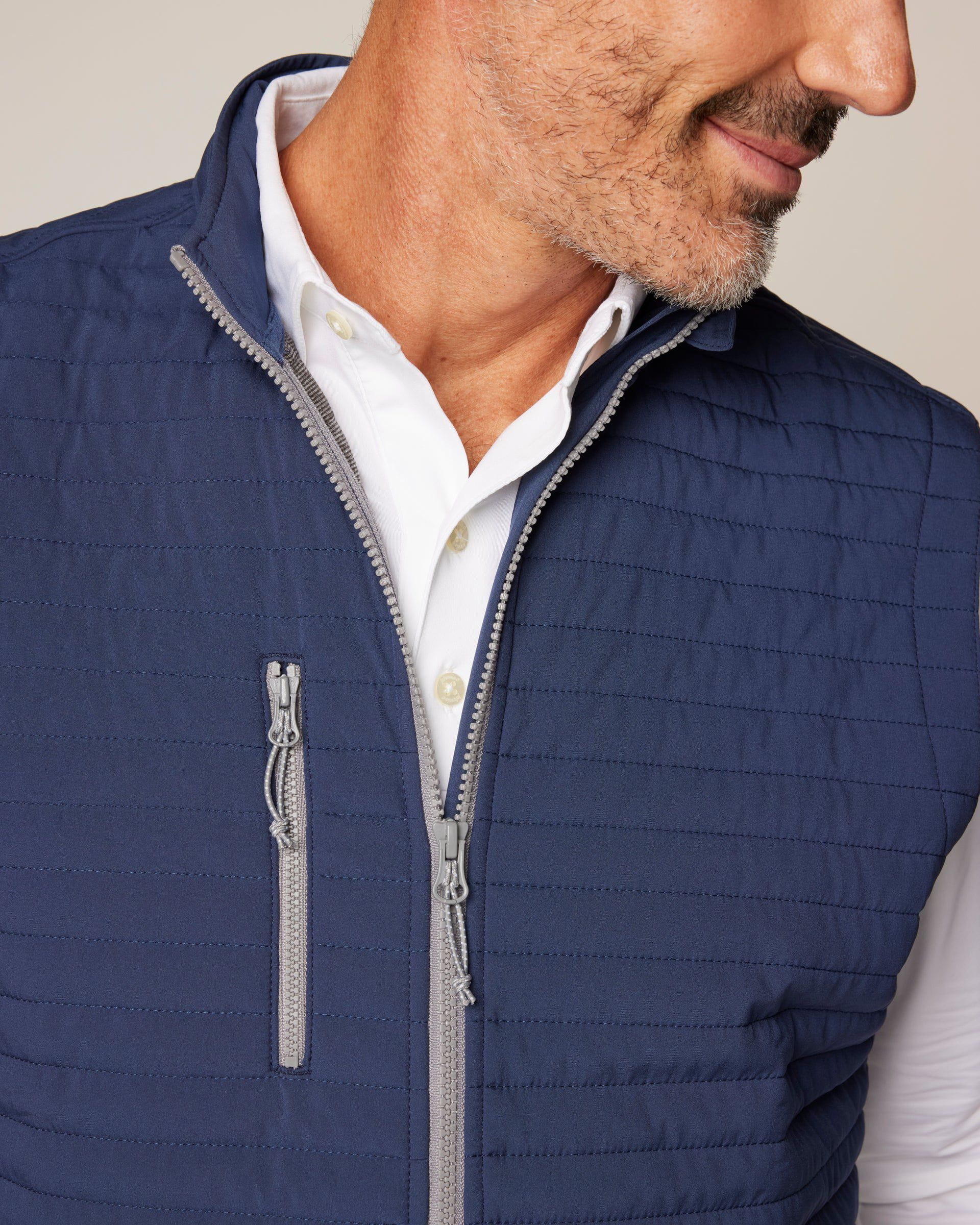 Johnnie-O Crosswind Quilted Performance Vest