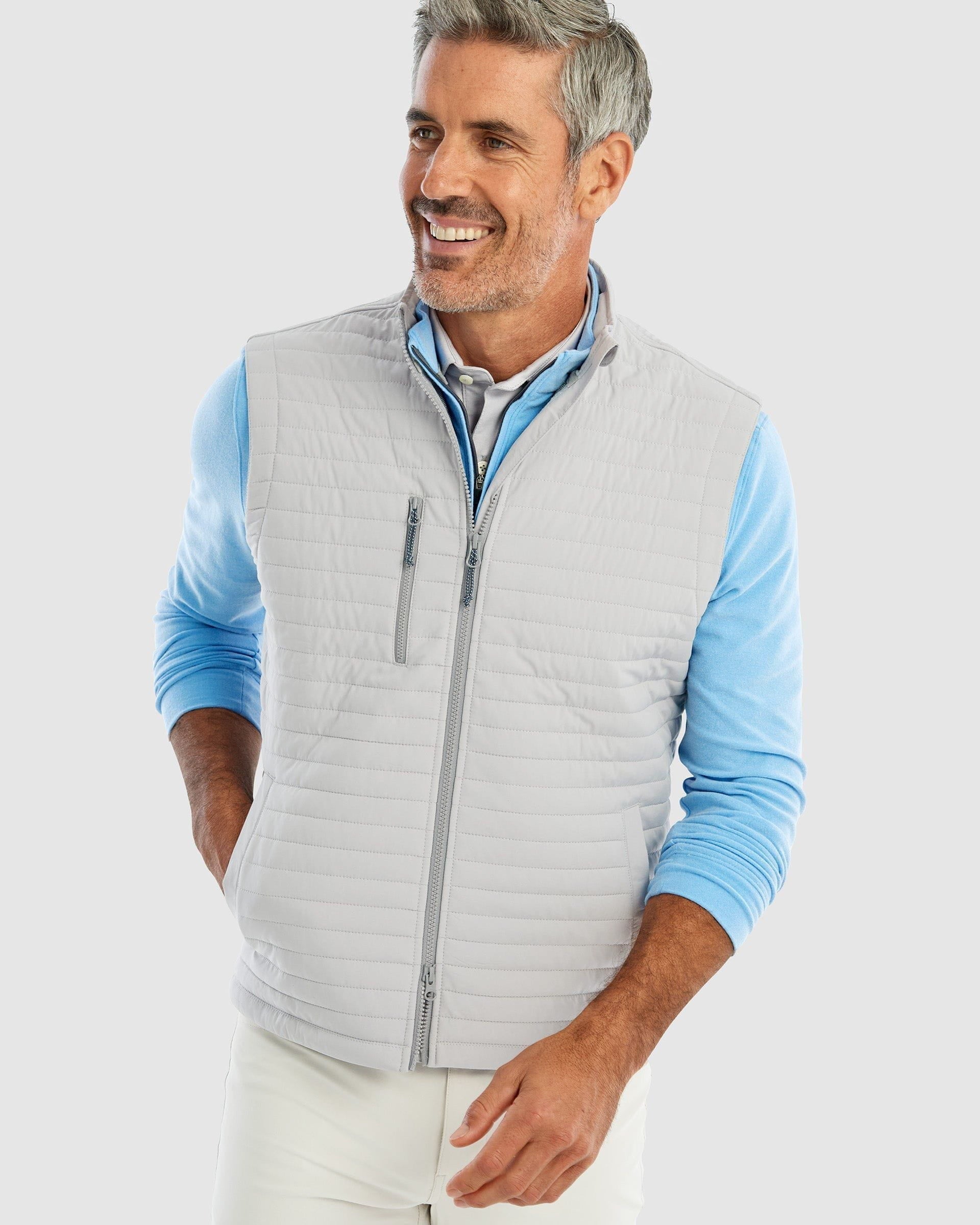 Johnnie-O Crosswind Quilted Performance Vest