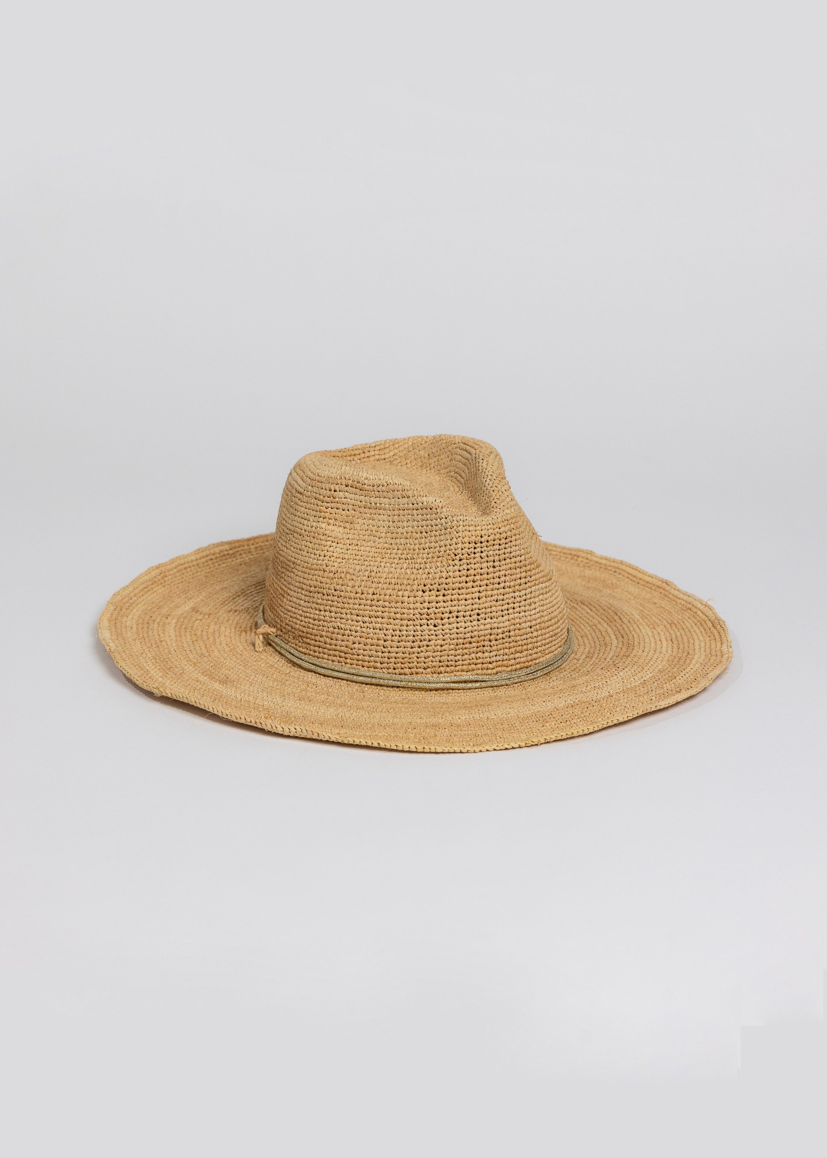 Hat Attack New York Raffia Crochet Continental